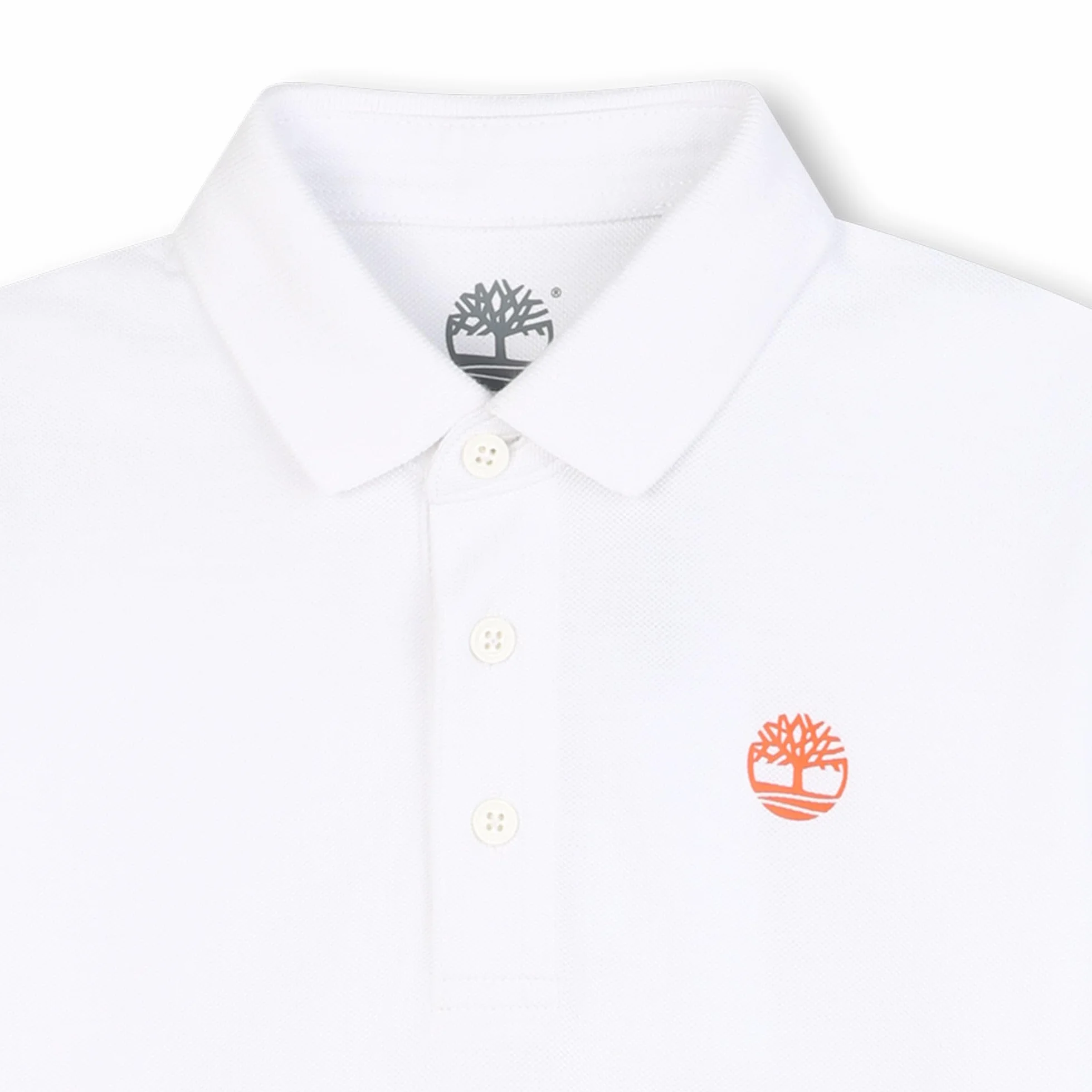 Timberland Chłopięca koszulka polo, T60580, Biały, 6 Lat