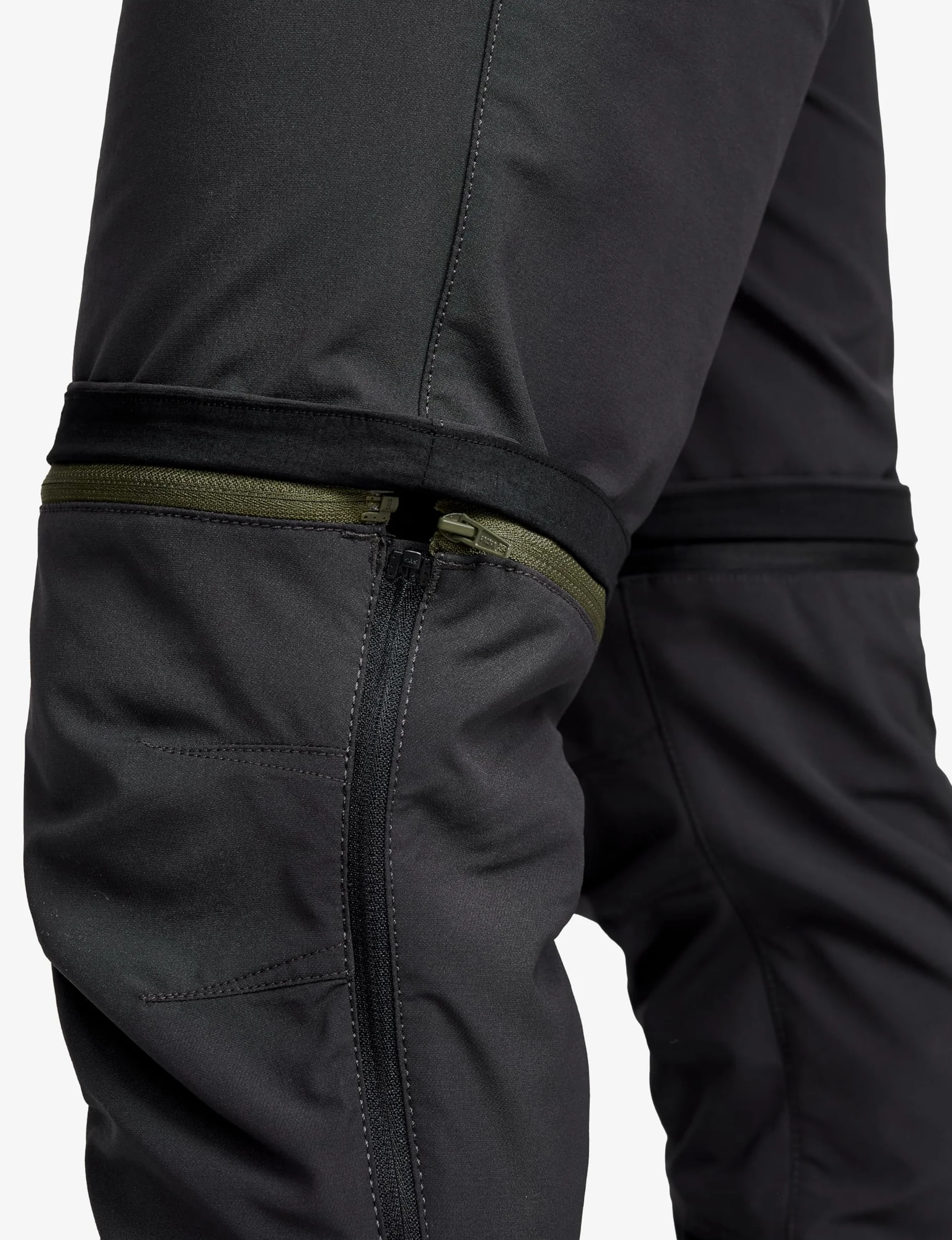 RevolutionRace Range Pro Stretch T Zip-Off Pants Męskie, Spodnie turystyczne do aktywności na świeżym powietrzu