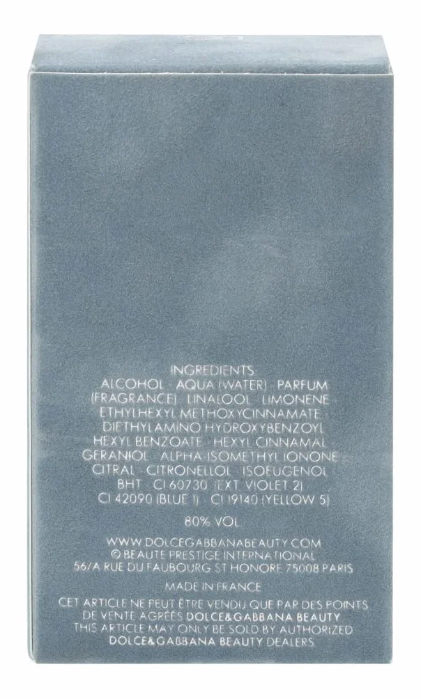 Dolce & Gabbana 20984 - Agua de colonia