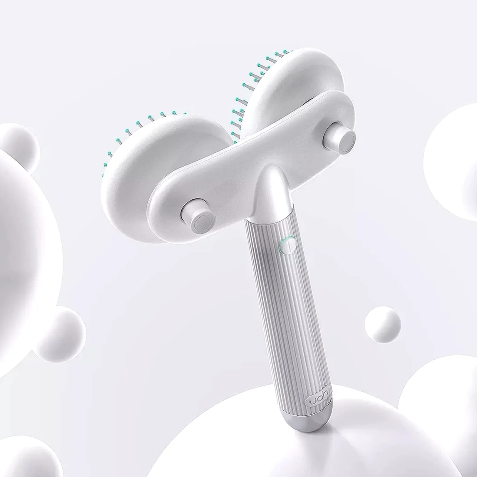 DieffematicSZ Grzebień Electric Hair Removal Comb Hair Brush Hair Removal Cleaning Brush