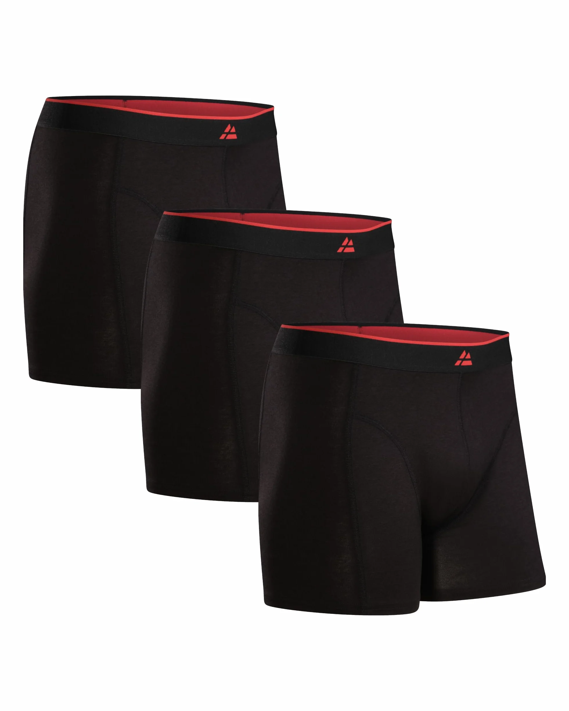 DANISH ENDURANCE Bambusowe Bokserki Męskie, Klasyczna Bielizna Premium, Gwarancja Antydziurkowa, 3-PACK