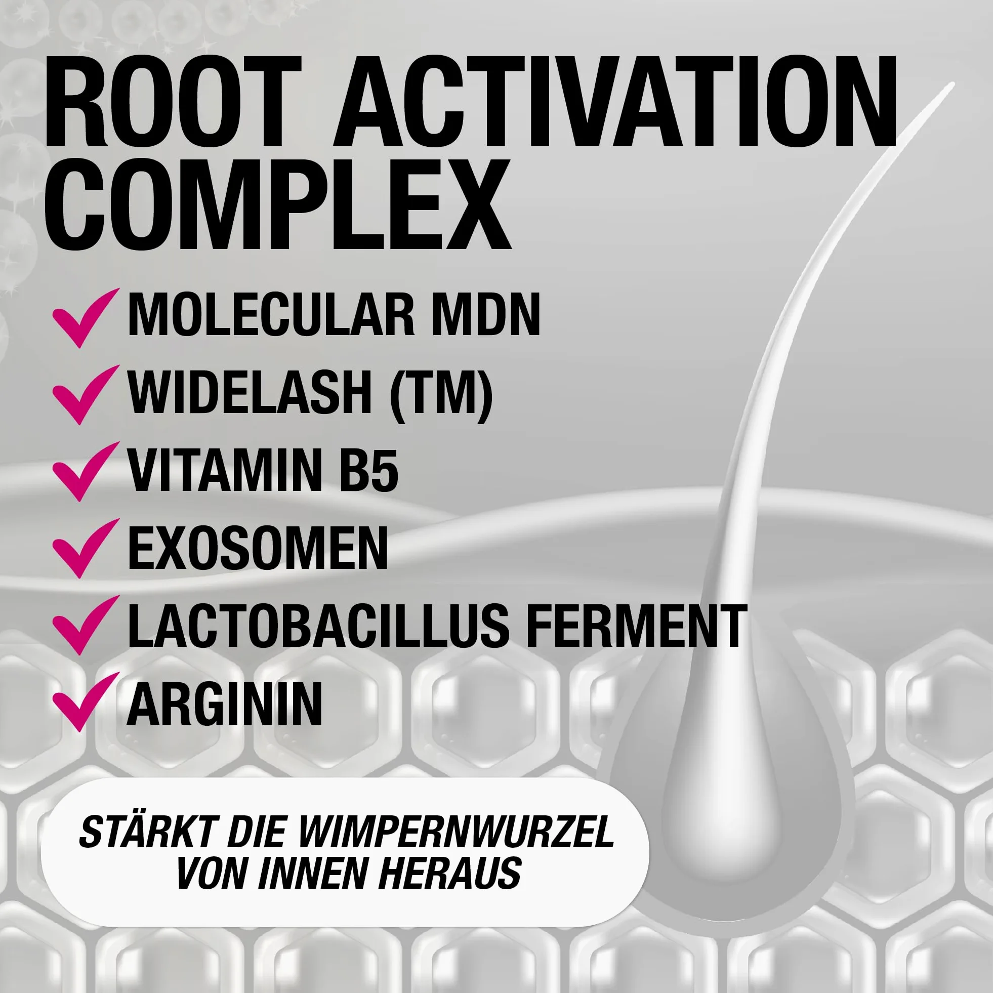 Lashcoca!NE PROLINE serum do rzęs Exosome Lash Boost Root Activation Complex