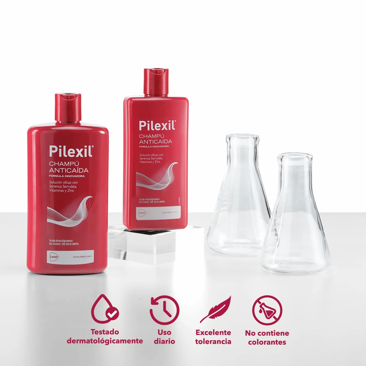 PILEXIL AnticaIDA szampon przeciw wypadaniu włosów 300 ml, często stosowany, hamuje wypadanie włosów, normalizuje cykl, wysoka skuteczność dla mężczyzn i kobiet