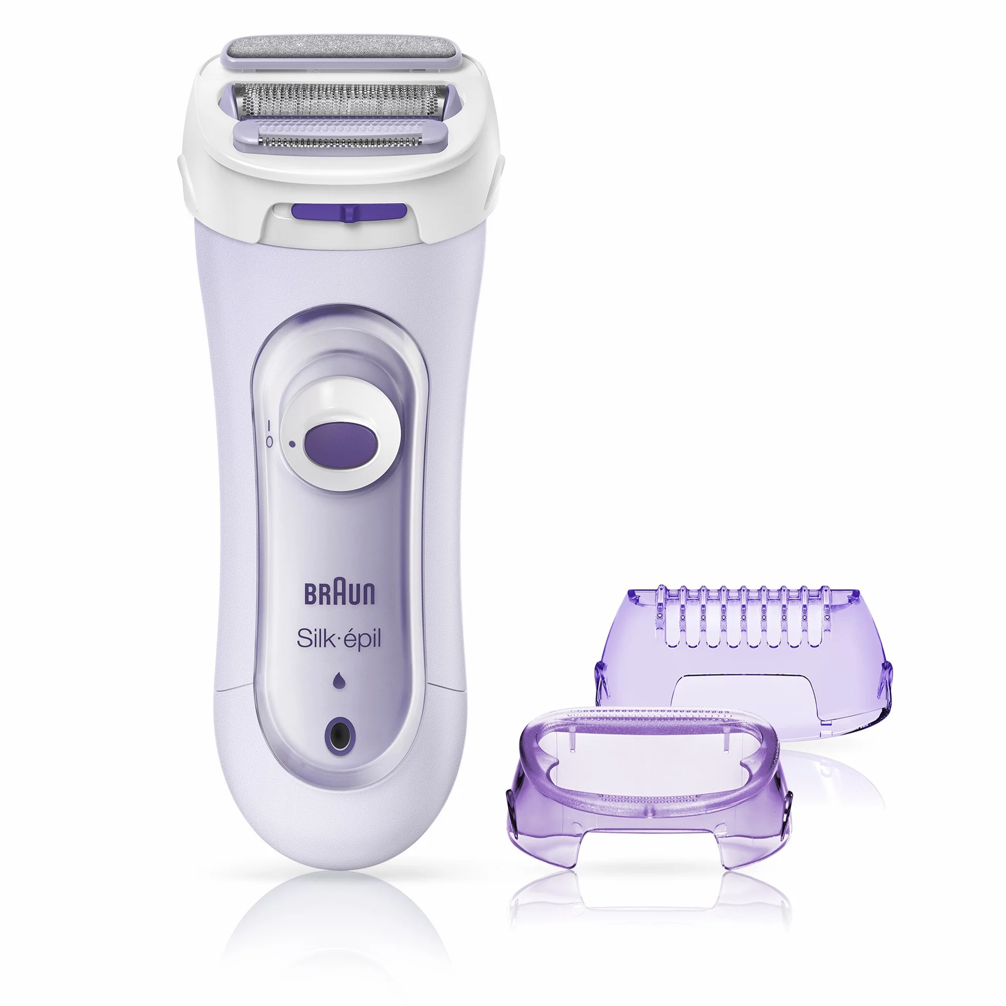 Braun Silk-epil Lady Shaver 5-560 Bezprzewodowa Elektryczna Golarka Damska, Liliowy