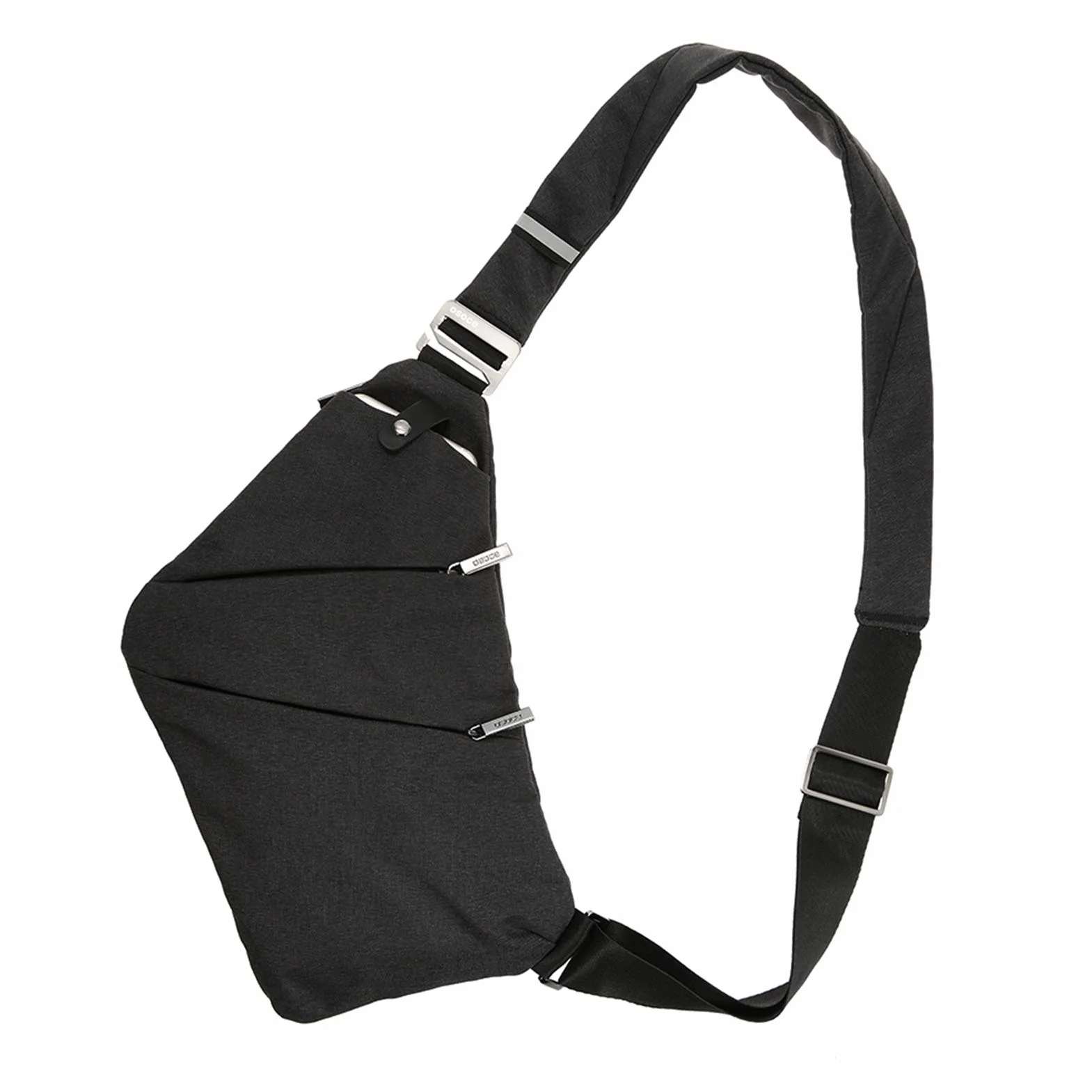 lixada Lekka torba na piersi do uprawiania sportu, aktywności na świeżym powietrzu, w podróży, ochrona przed kradzieżą, torba crossbody, plecak dzienny dla mężczyzn i kobiet