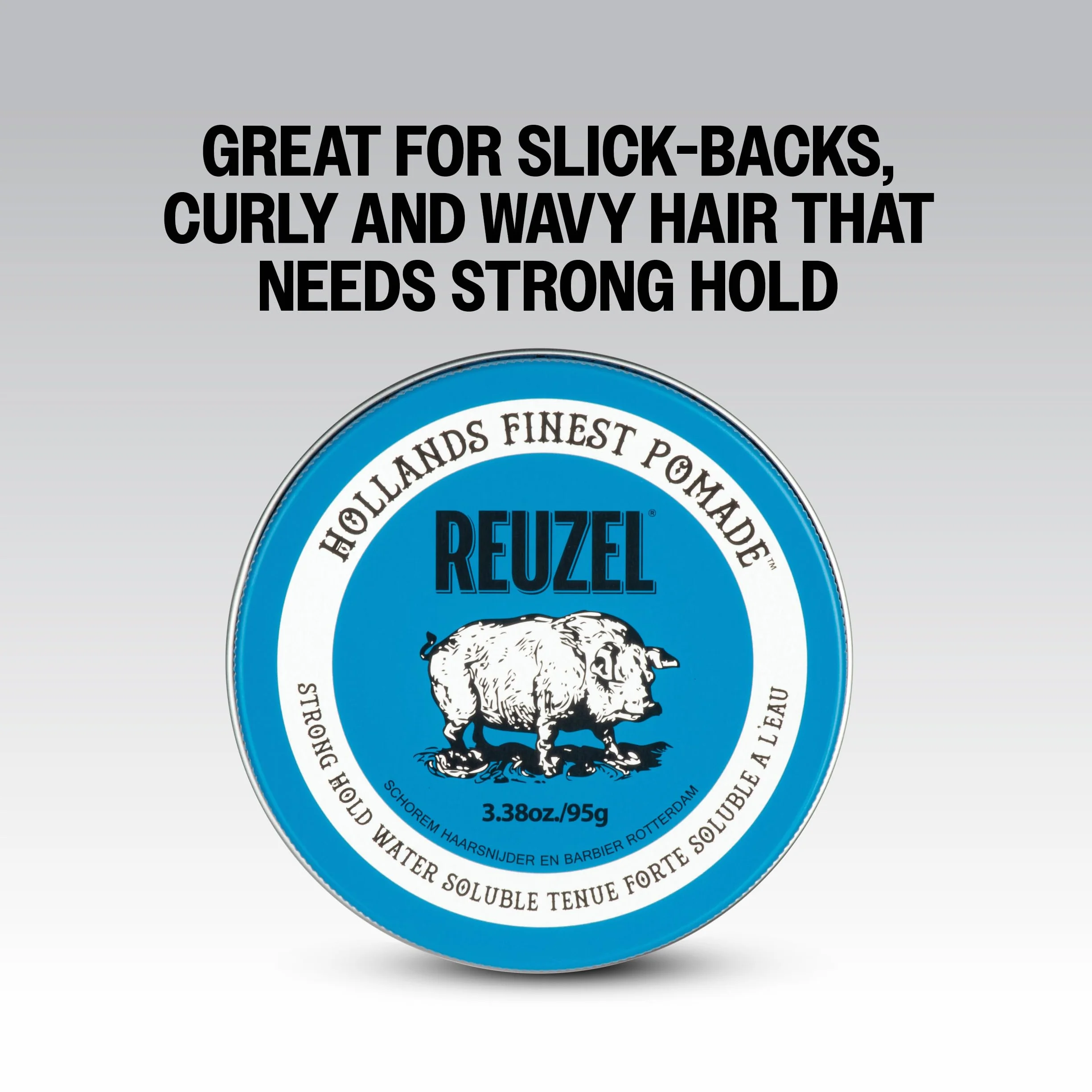 Reuzel Blue Strong Hold Pomade woda rozpuszczalna 95 g + 35 g gratis