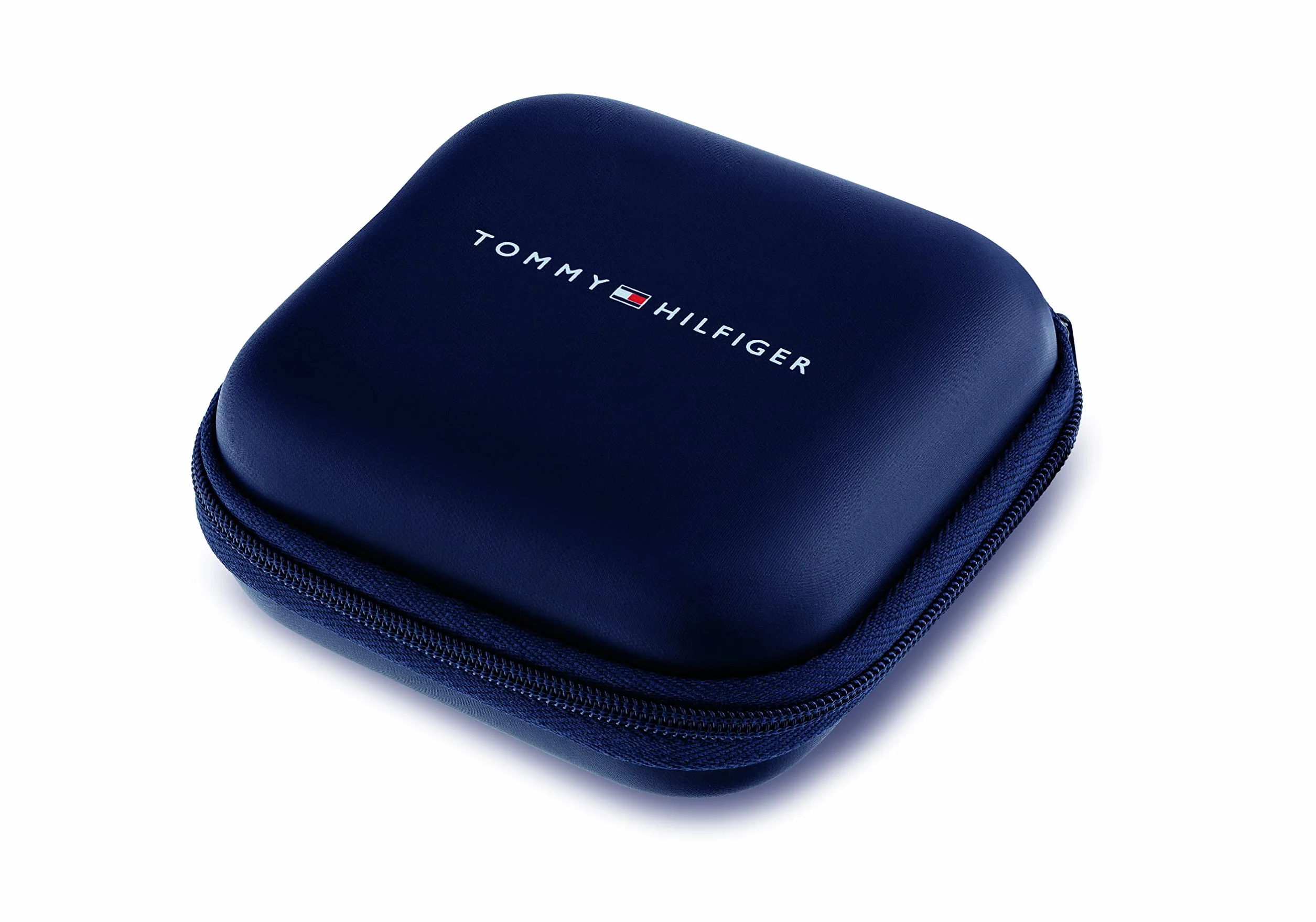 Tommy Hilfiger Damen-Ohrstecker Edelstahl Zirkonia 0.9 cm blau 2700260