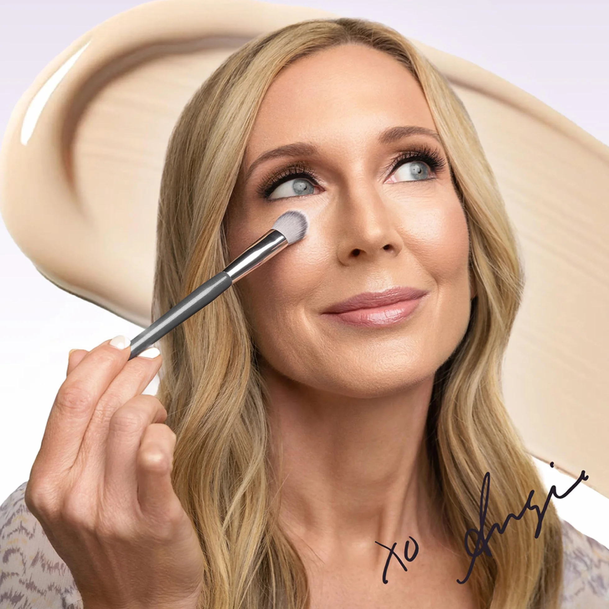 BK Beauty Pędzel do korektora A506 Kitten Paw do makijażu twarzy