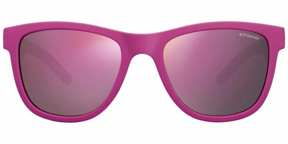 Polaroid PLD 8018/S okulary, CYQ/AI Dk Pink, 47, uniseks, dla dzieci