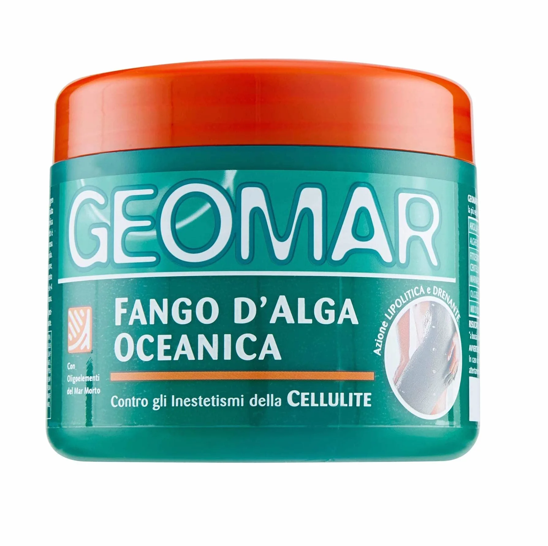 Geomar Fango Alga Oceanica 650 g z algami morskimi antycellulitowa pielęgnacja ciała – zawiera wyłącznie naturalne składniki