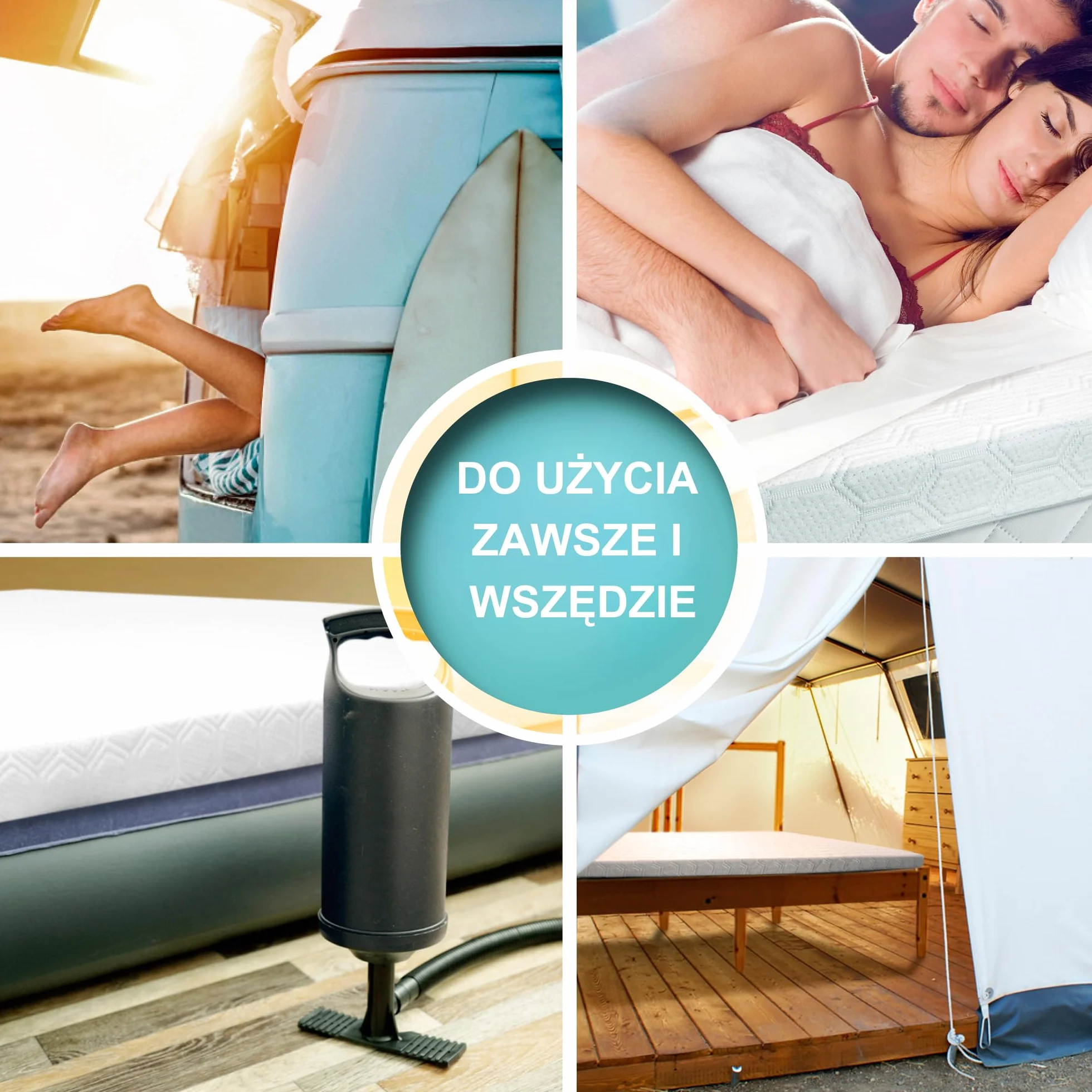 WENDRE Topper 140x190 – 7 cm Pianka Wysokoelastyczna – H3 Twardy – Comfort Plus – Z Gumkami Narożnymi – Oddychający – Zdejmowany Pokrowiec – OEKO-TEX – Wyprodukowany w UE
