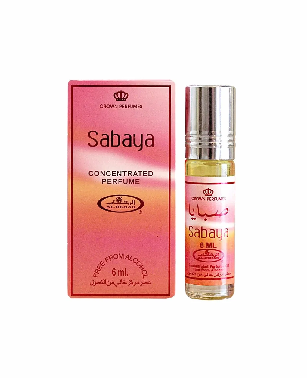 Sabaya Perfume Oil - 6 x 6ml Al Rehab