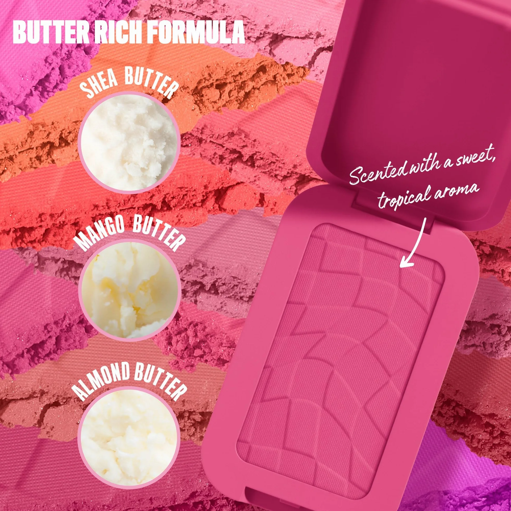 NYX Professional Makeup Buttermelt Blush, kremowa tekstura z masłem shea, masłem migdałowym i masłem mango, łatwy do wymieszania, zapewnia świeży wygląd, kolor: Butta with Time