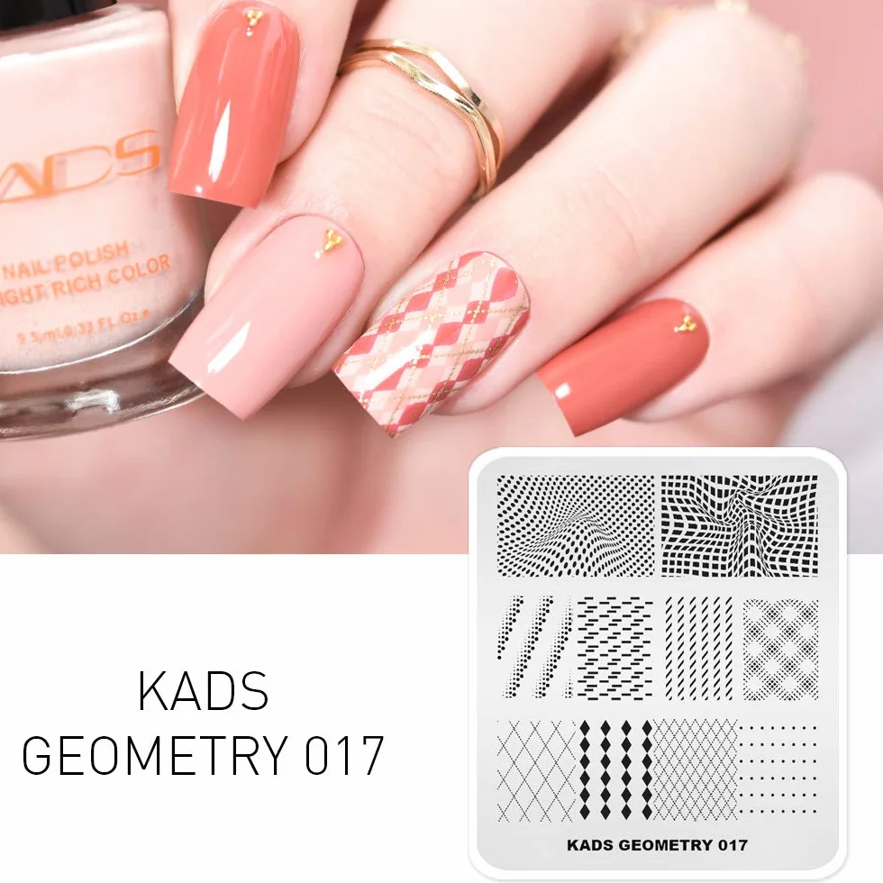 Pieczątki do paznokci ze stali nierdzewnej, szablon, manicure, sztuka paznokci, dekoracja "zrób to sam"