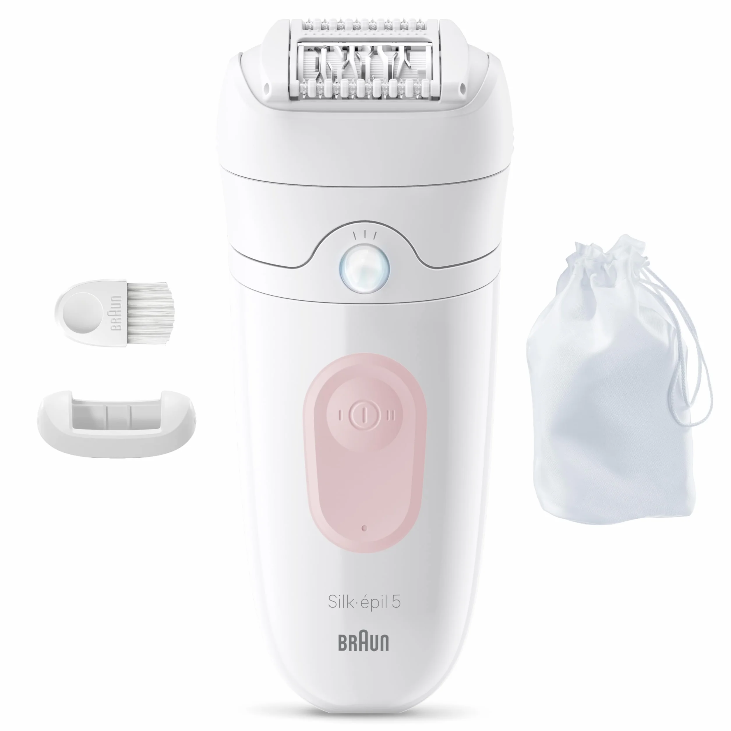 Braun Silk·épil 5 Depilator Na Mokro I Sucho, 5-011, Różowy