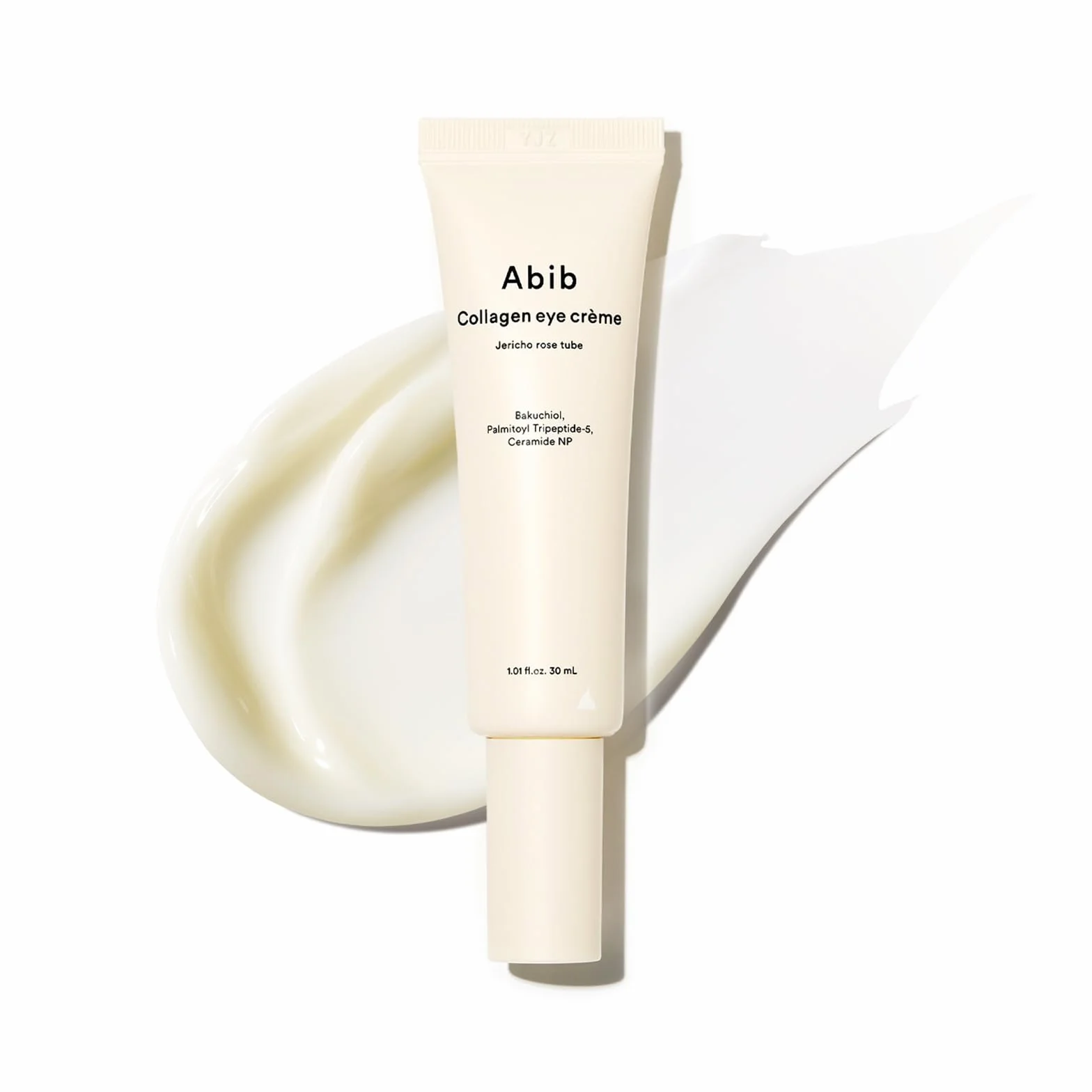 Abib Kolagen Eye Crème Jericho Rose tubka na cienie i opuchliznę, drobne linie pod oczami