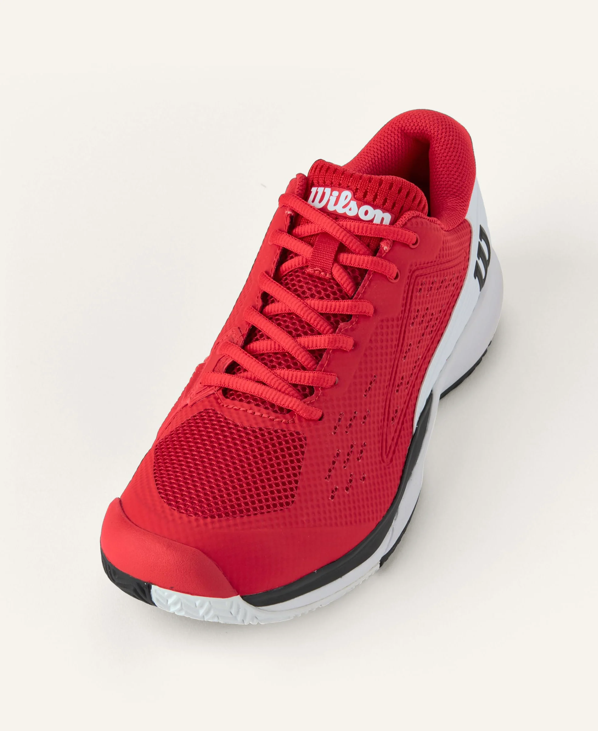 Wilson Męskie buty tenisowe Rush PRO ACE, podczerwień/białe/czarne, 42 EU, Podczerwień, biały, czarny, 9 UK