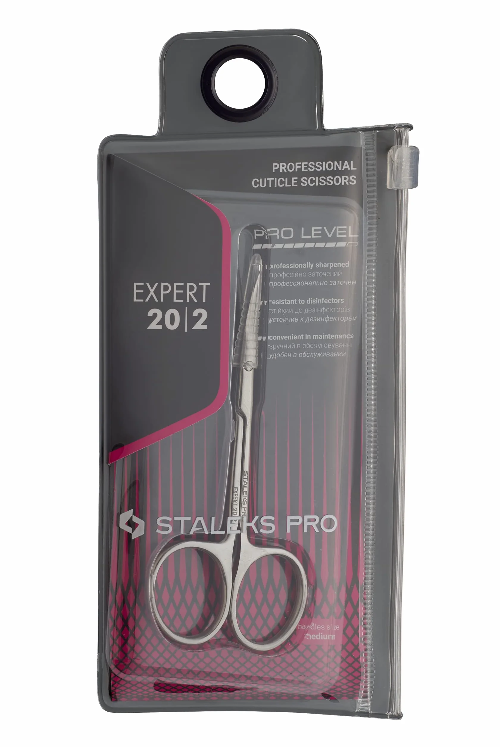 STALEKS Expert nożyczki do skórek paznokci 20 typ 2 18 mm