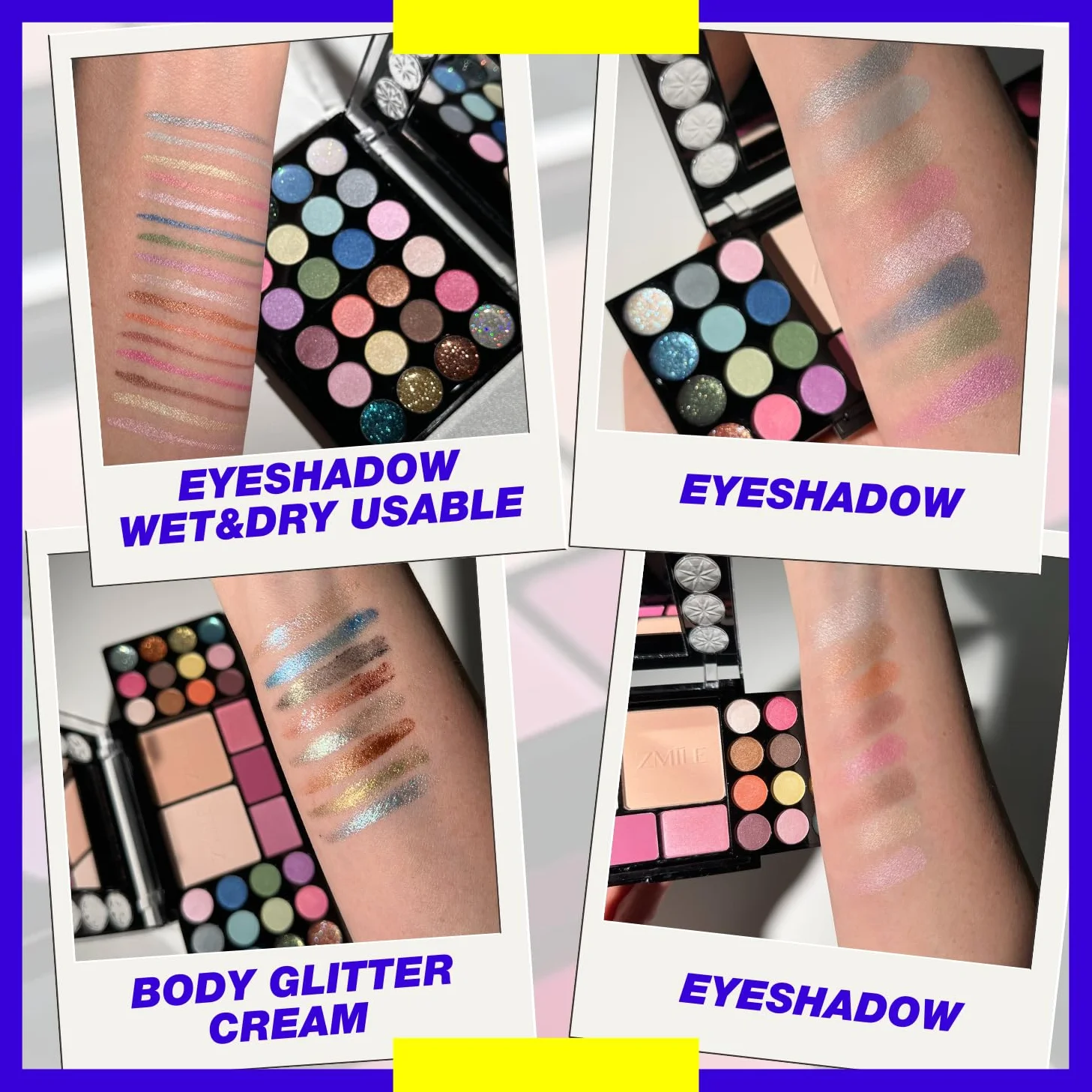 ZMILE Cosmetics Zestaw do Makijażu, Diamonds, Kosmetyki Wegańskie