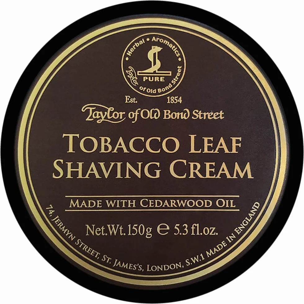 Taylor of Old Bond Street Shave Cream Tobacco Leaf 150 ml