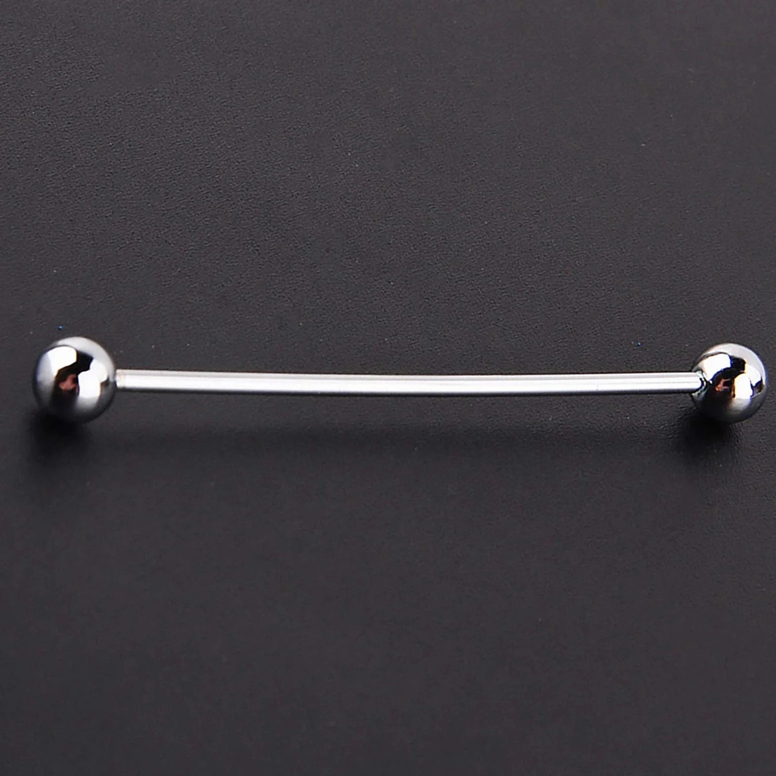 2 sztuki broszki wesele urodziny impreza 6 cm, Decor kołnierzyk koszuli mężczyźni srebrna igła do krawata Stud Barbell zapięcie broszka