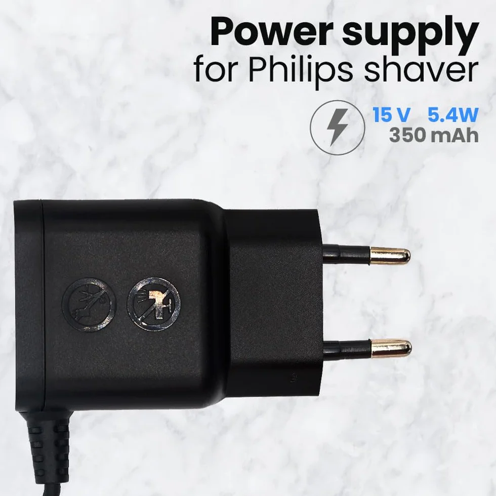 Ładowarka do golenia Anakel Home kompatybilna z Philips OneBlade 15V 5,4W 350 mAh czarna
