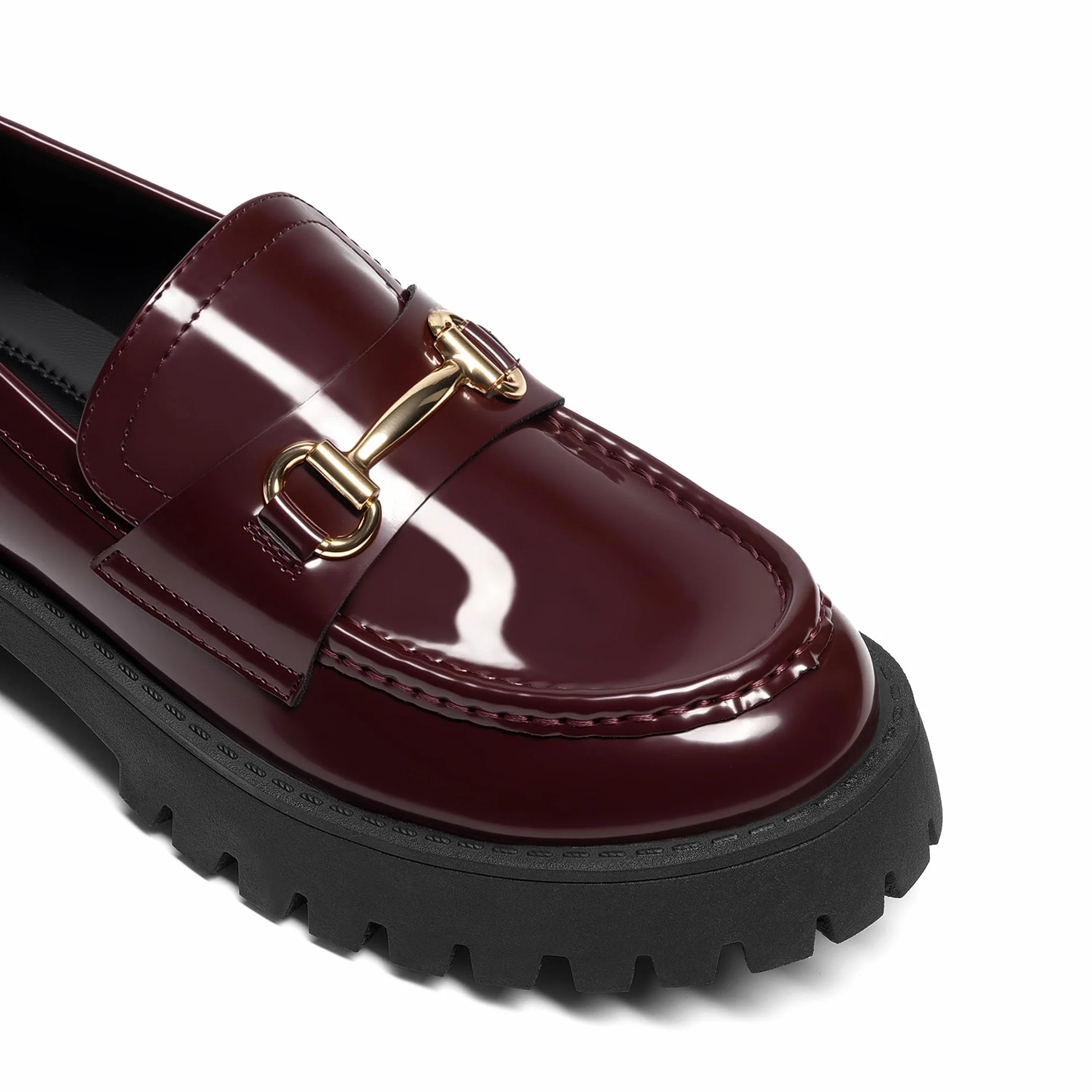 DREAM PAIRS Mokasyny dla kobiet Platforma Grube Penny Loafer Slip On Casual Eleganckie buty biznesowe z podparciem łuku