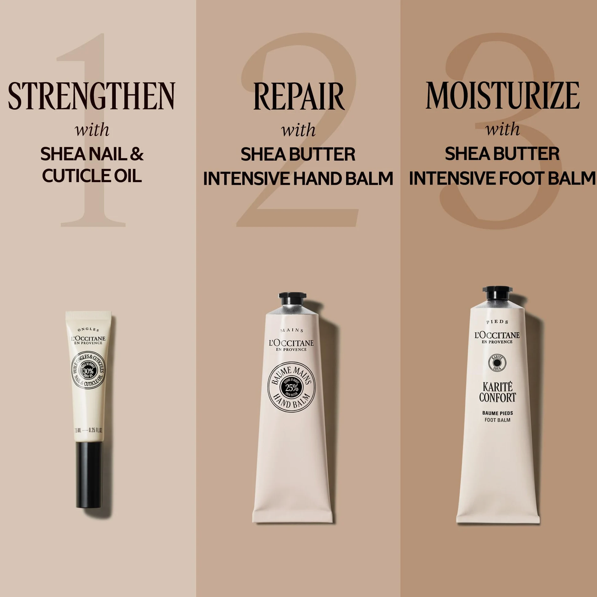 L'OCCITANE Balsam do stóp Shea Confort – 150 ml – wyprodukowano we Francji