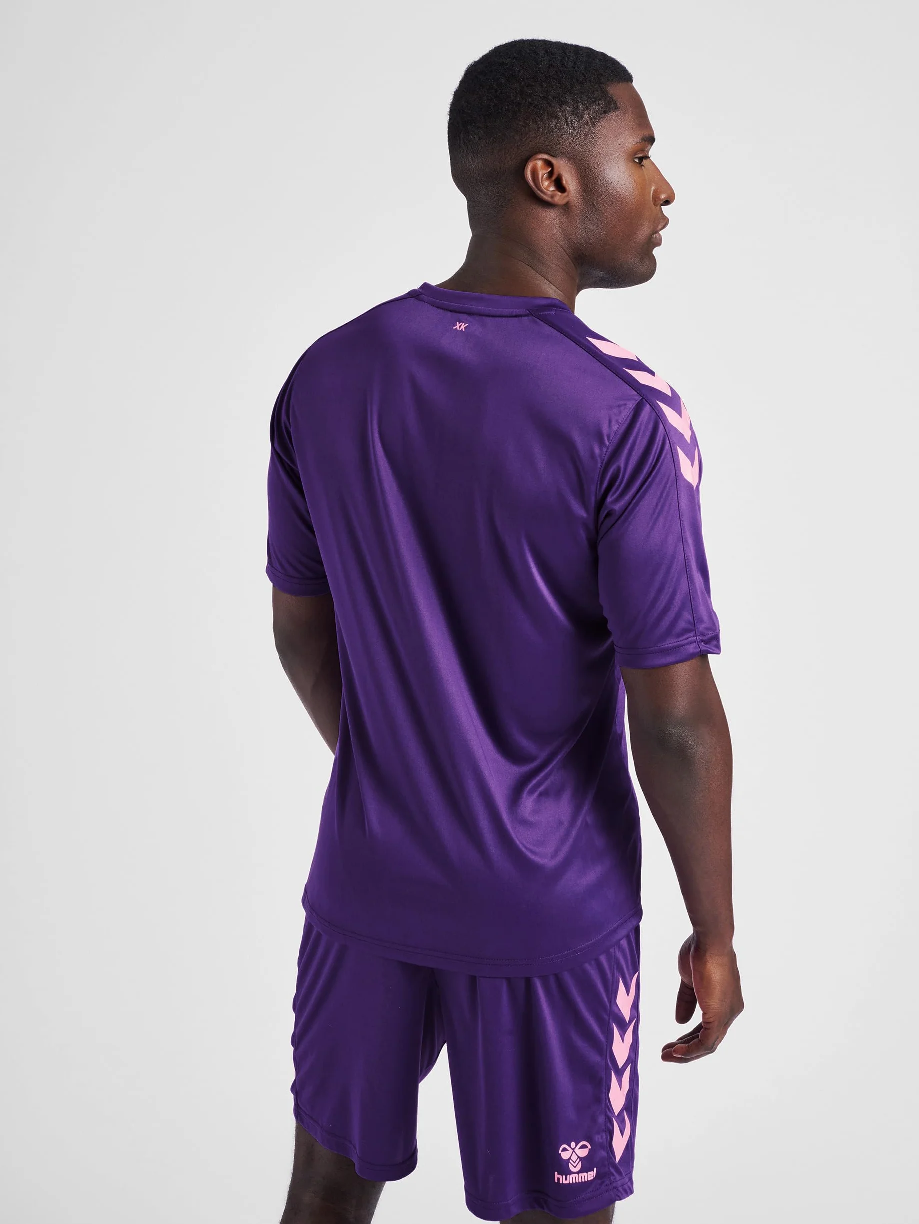 hummel Hmlcore Xk Poly Jersey S/S Koszulka męska, Fioletowy (512), XL