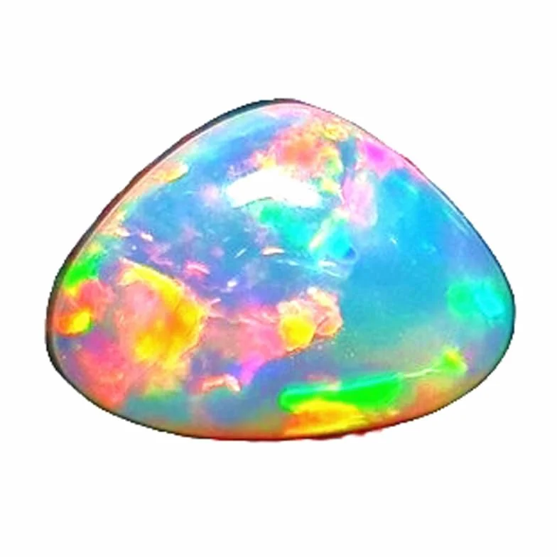 1 szt. naturalnego etiopskiego czarnego opalu 16 x 12 mm kształt serca kaboszon cięty luźny kamień szlachetny do produkcji biżuterii. | OW_00066, 16x12mm, Kamień szlachetny, Etiopski czarny