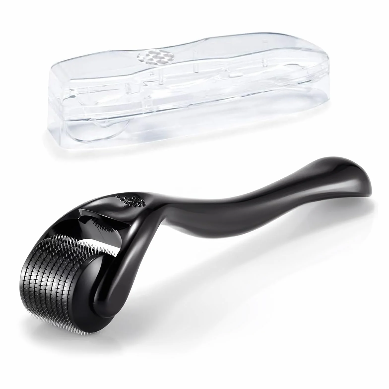 Derma roller 1,0 mm wałek do mikroigłowania brody twarzy i włosów