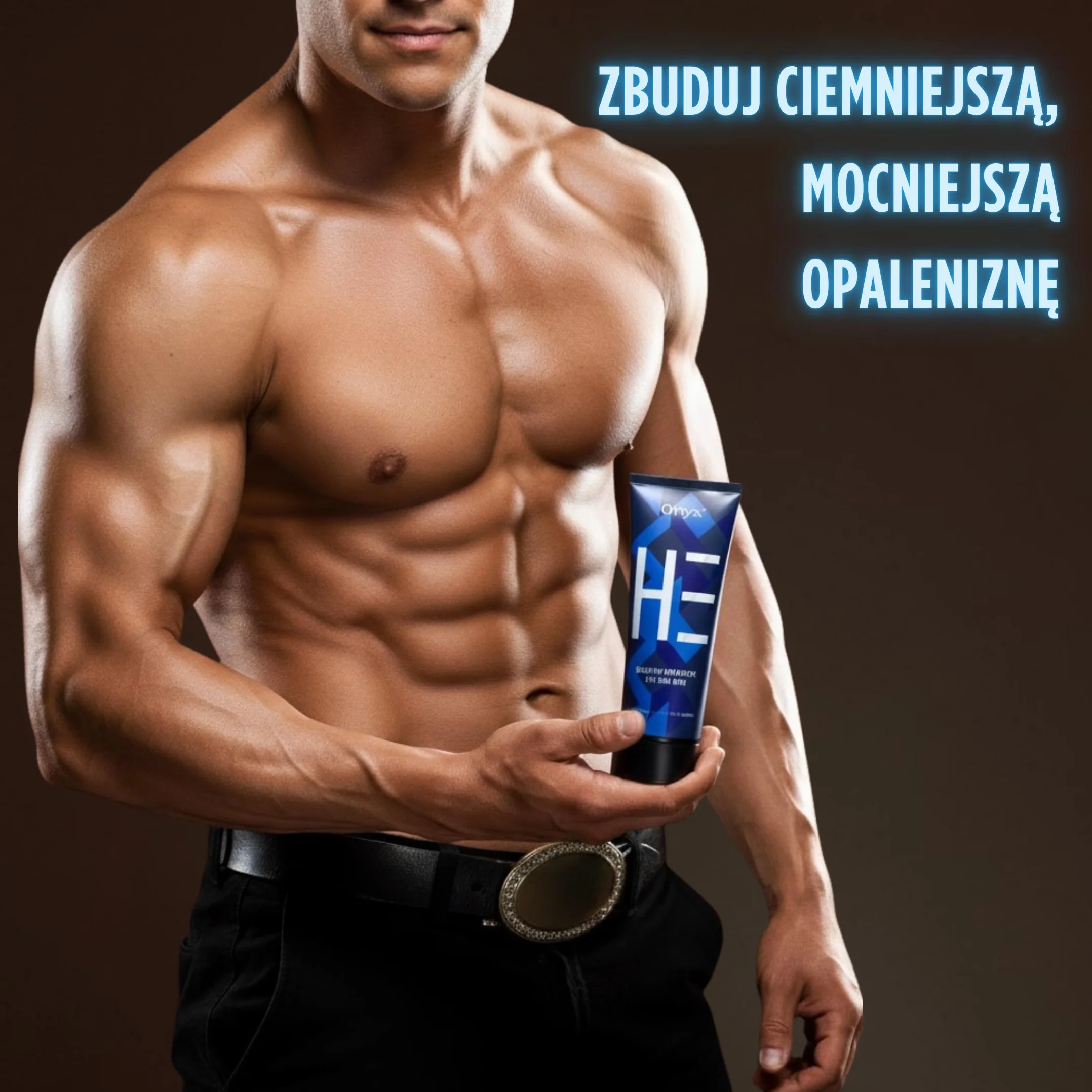 Onyx HE balsam do solarium przyspieszający opalanie dla mężczyzn brązujący