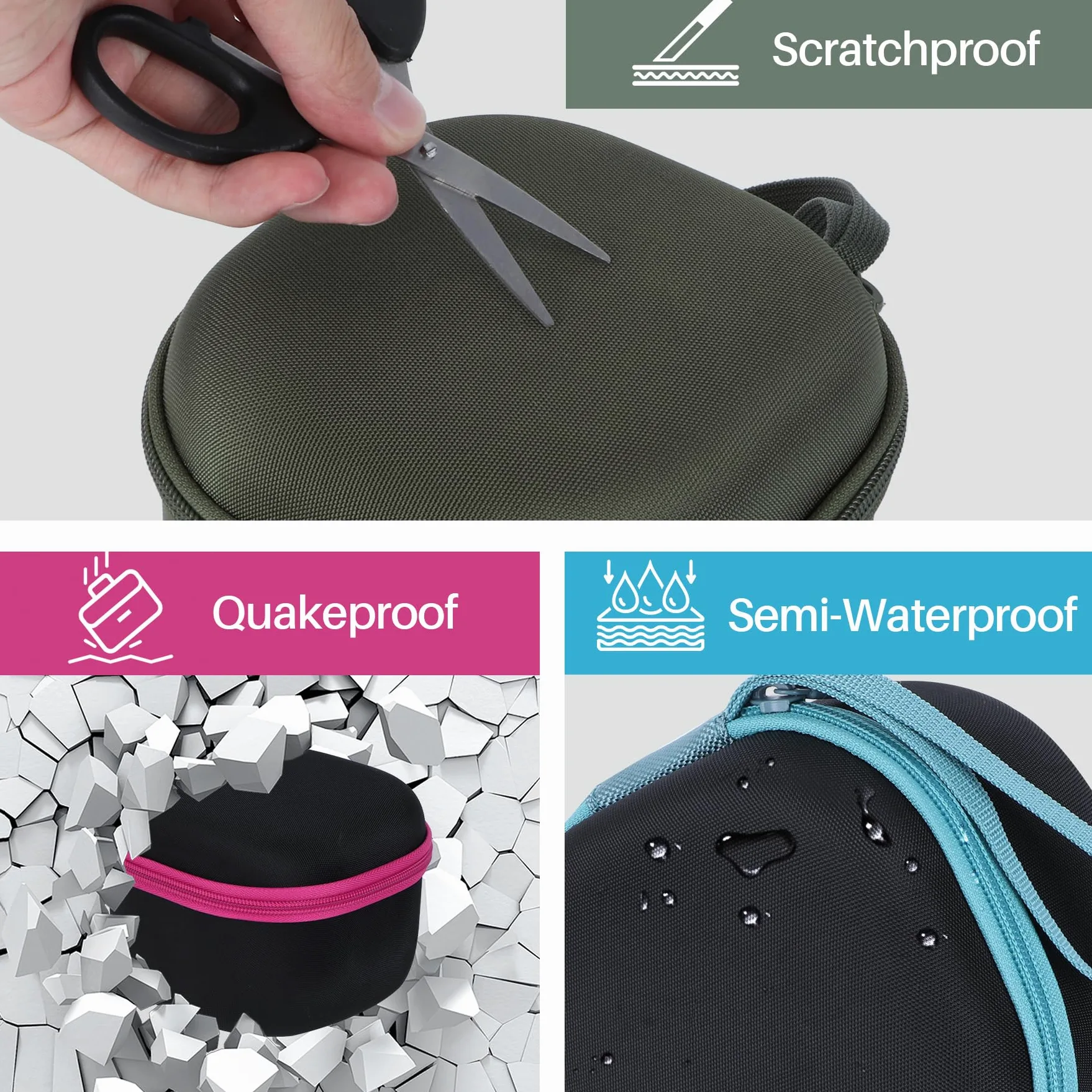 Lebakort Twarde etui podróżne do golarki Walker's Slim Electronic MUFF