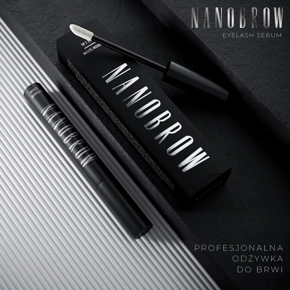 Serum do brwi Nanobrow Eyebrow Serum - odżywka do brwi, przyśpiesza wzrost, wzmacnia i zagęszcza