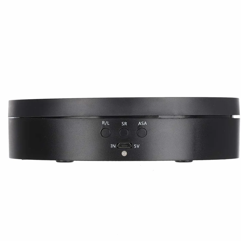 Elektryczny gramofon 360 stopni, 3-biegowy uchwyt ładujący 2-4KG uchwyt wyświetlacza dwukierunkowego obrotowego obrotowego gramofonu idealna platforma obrotowa do trójnika
