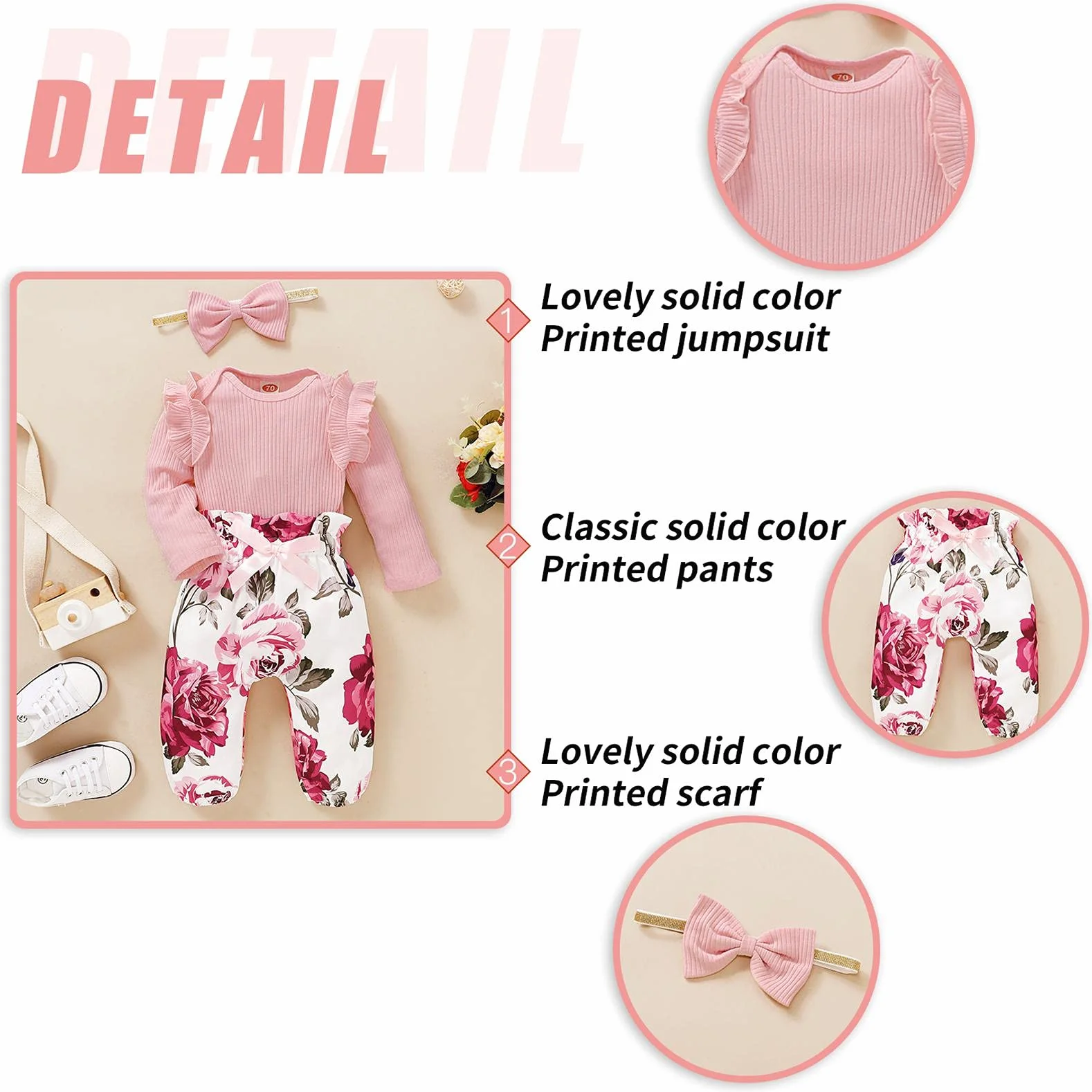 Sweter dla dzieci z długim rękawem bluzy z kapturem + spodnie, dla niemowląt, bluza z kapturem, dres, zestaw ubrań