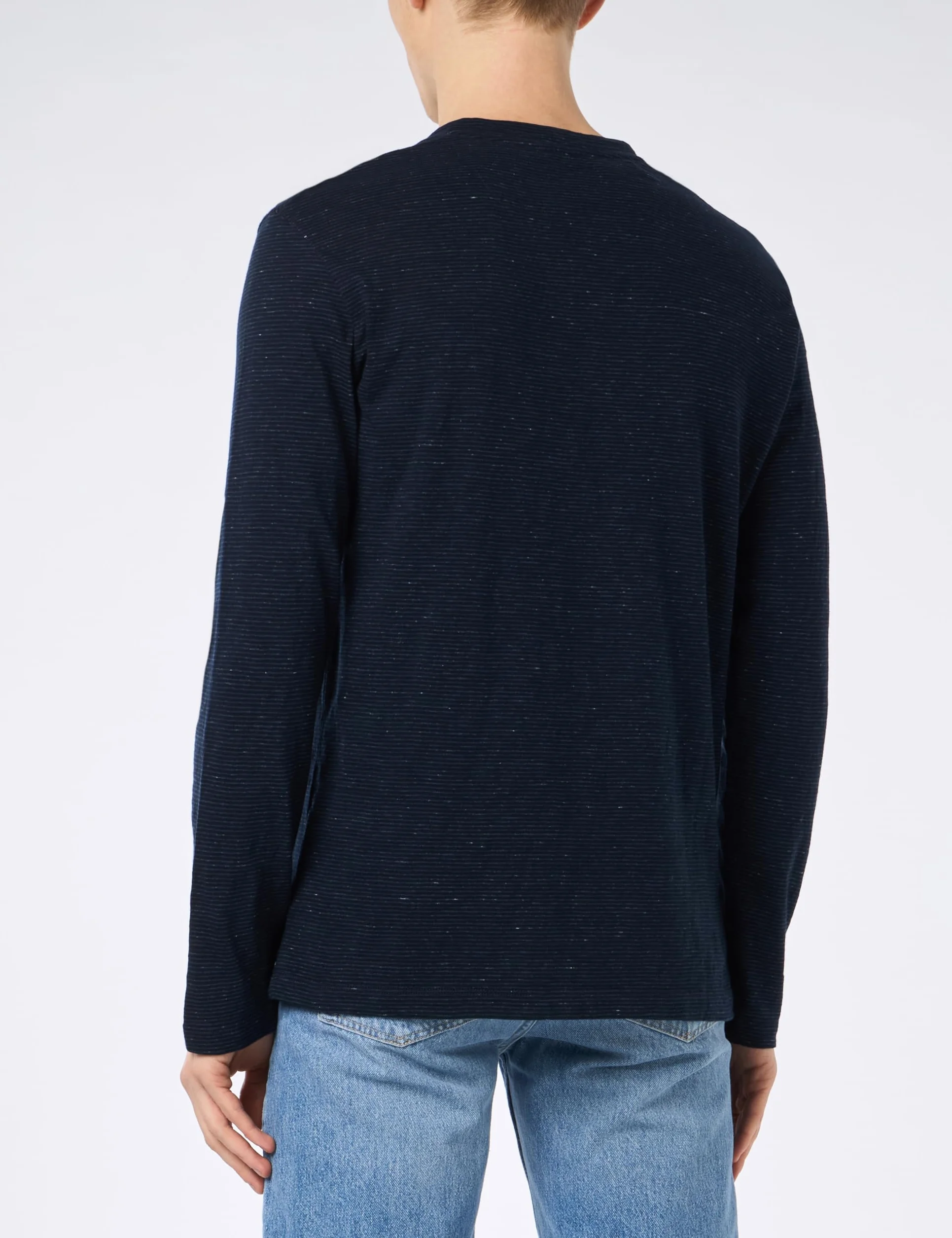 s.Oliver koszulka henley z długim rękawem Mężczyźni 2141474