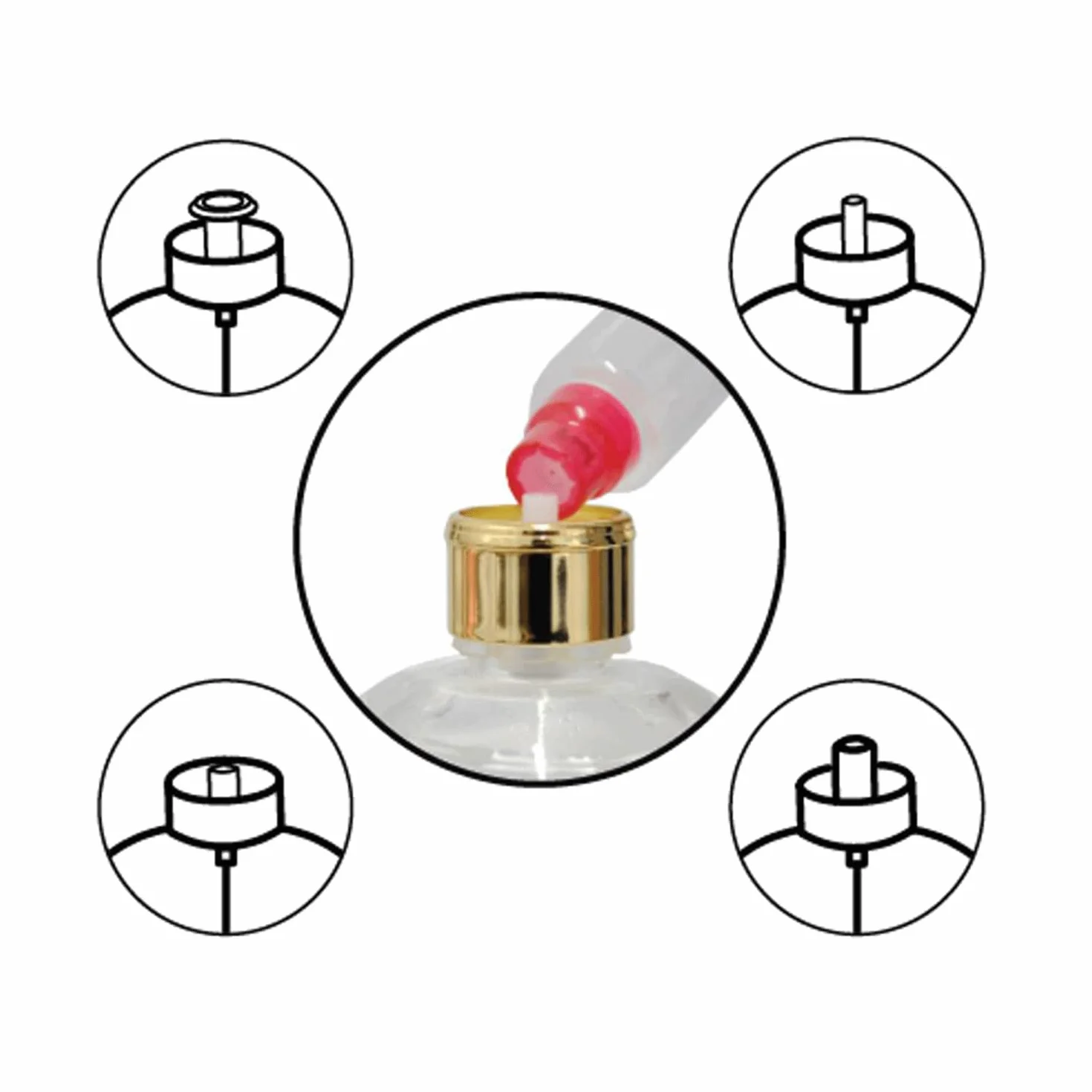 Travalo Classic HD Gold 5 rozpylacz do perfum