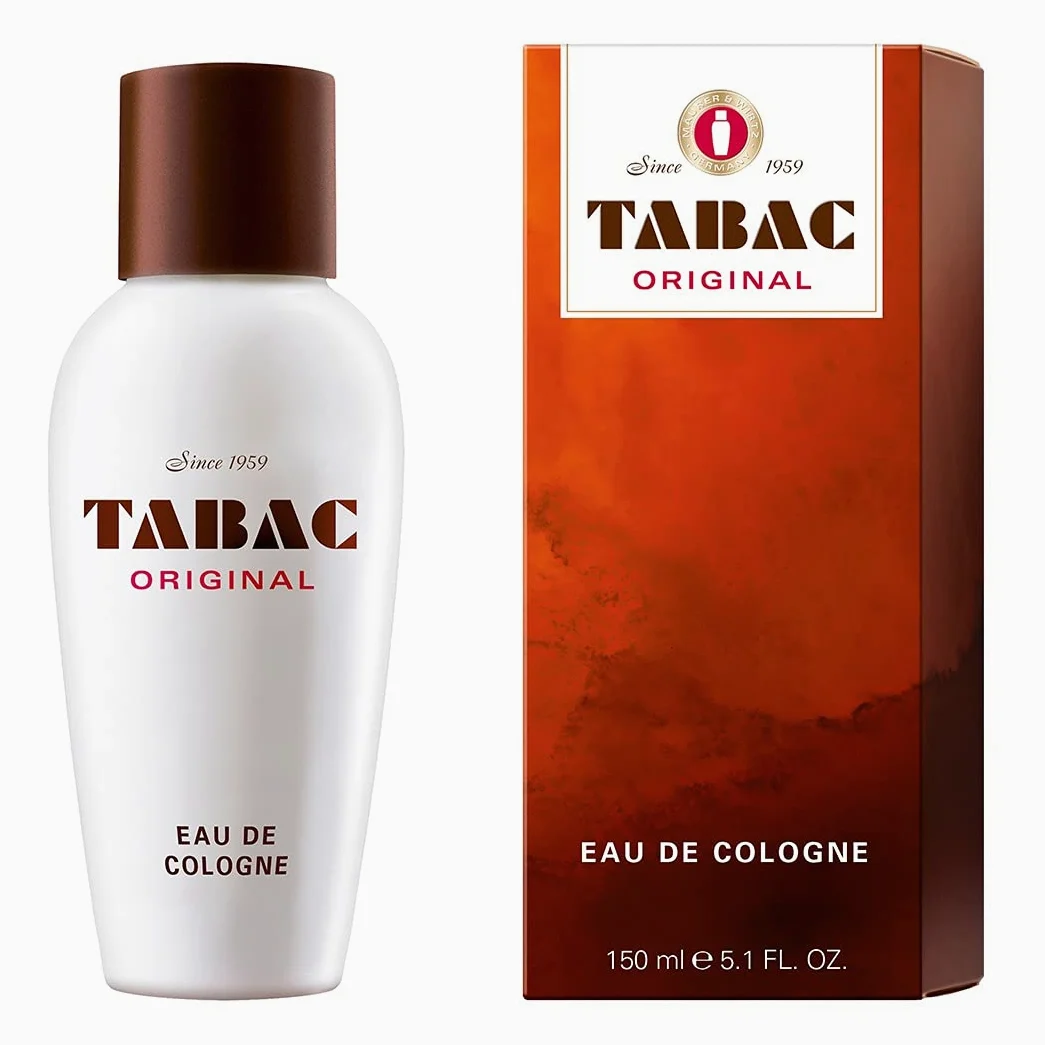 Tabac Original Eau de Cologne 150 ml Splash - korzenno-świeży zapach męski