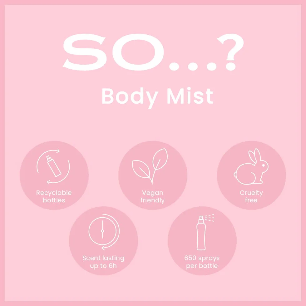 Damski zapach Body Mist By So... truskawka i krem 100 ml