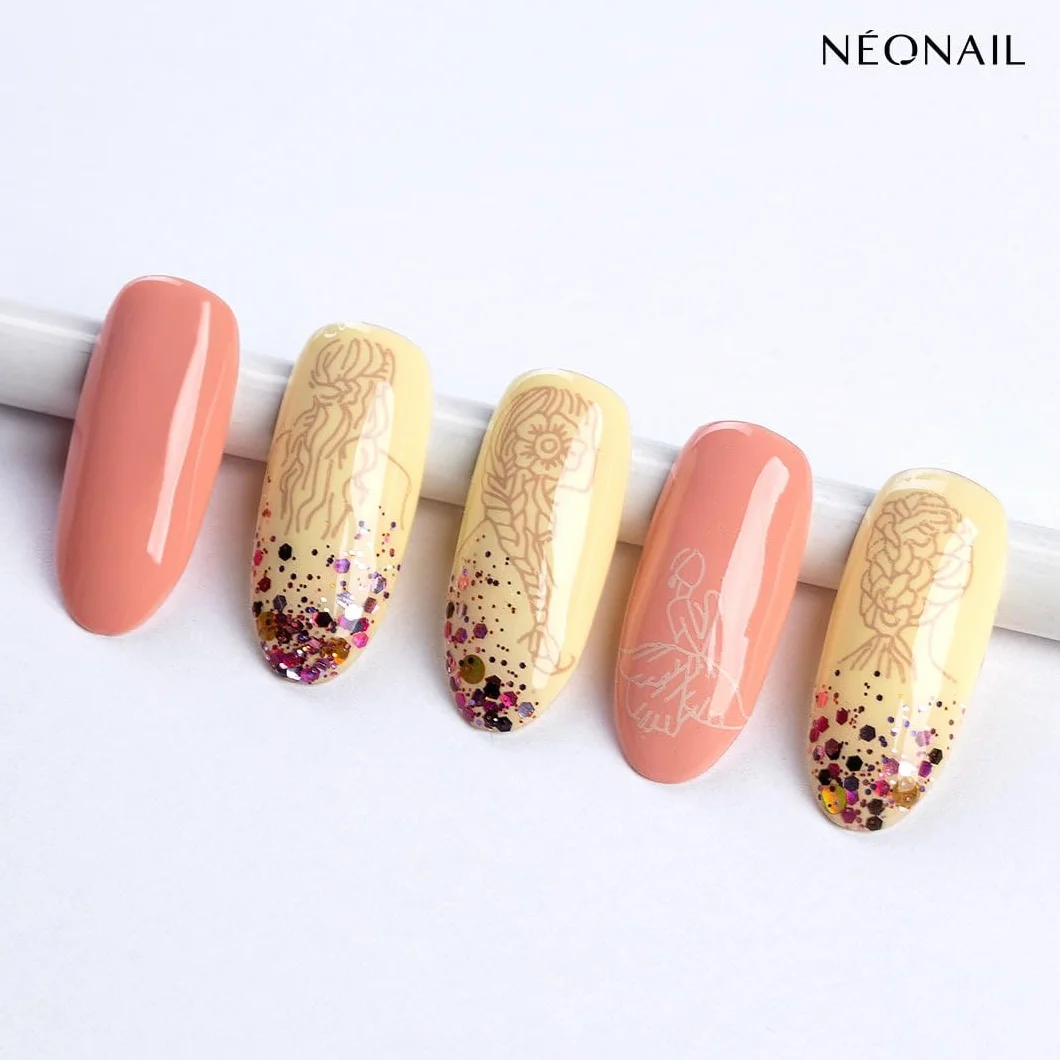 NEONAIL Półtrwały żel do stemplowania paznokci, beżowy, beżowy, 4 ml