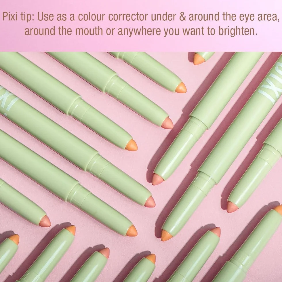 Pixi Beauty CC Crayon Bright Undereye, koncentrat do korektora, neutralizuje cienie pod oczami, dla jasnych i brązowych odcieni skóry, 1,2 g, 0,04 uncji
