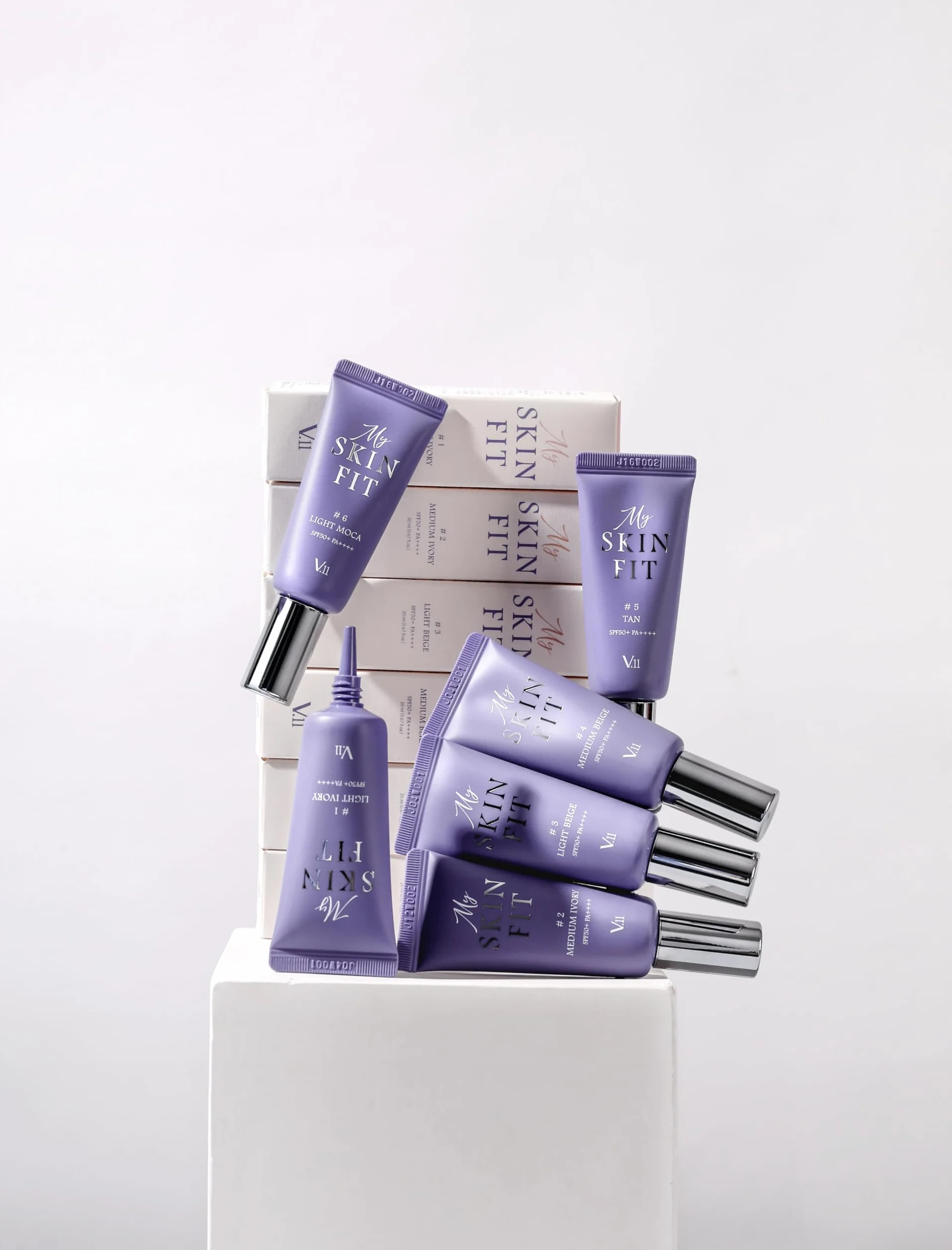 VILLAGE 11 FACTORY MY SKIN FIT BB CREAM (#4 MEDIUM BEIGE, 20 ml)