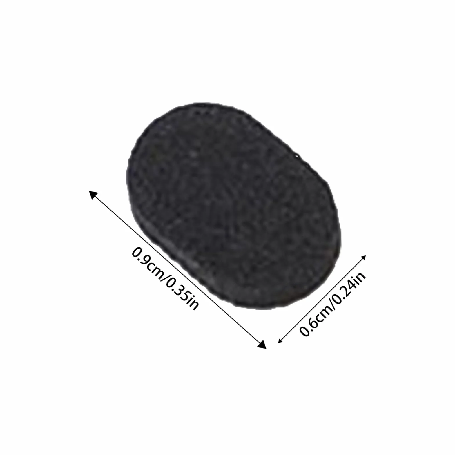 Eyeglass Nose Pads, Non Slip Grips, Soft Foam Stickers, 40 Pair Self Adhesive Set, Comfortable Glasses Support, For Work Makeup Sports Commuting Travel Use, 0.35x0.24x0.06 inches