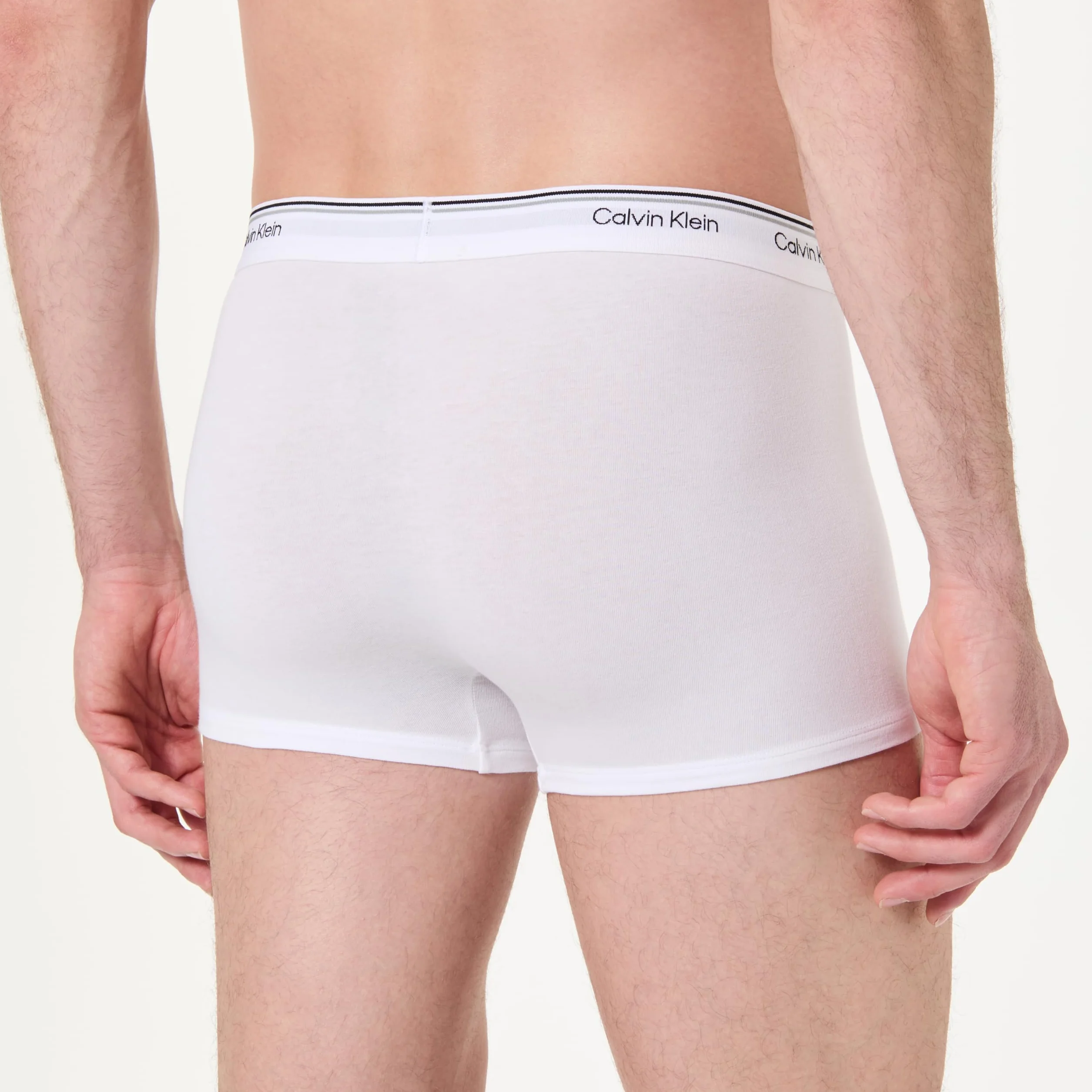 Calvin Klein Męski bagażnik (3 sztuki), Biały (biały), M