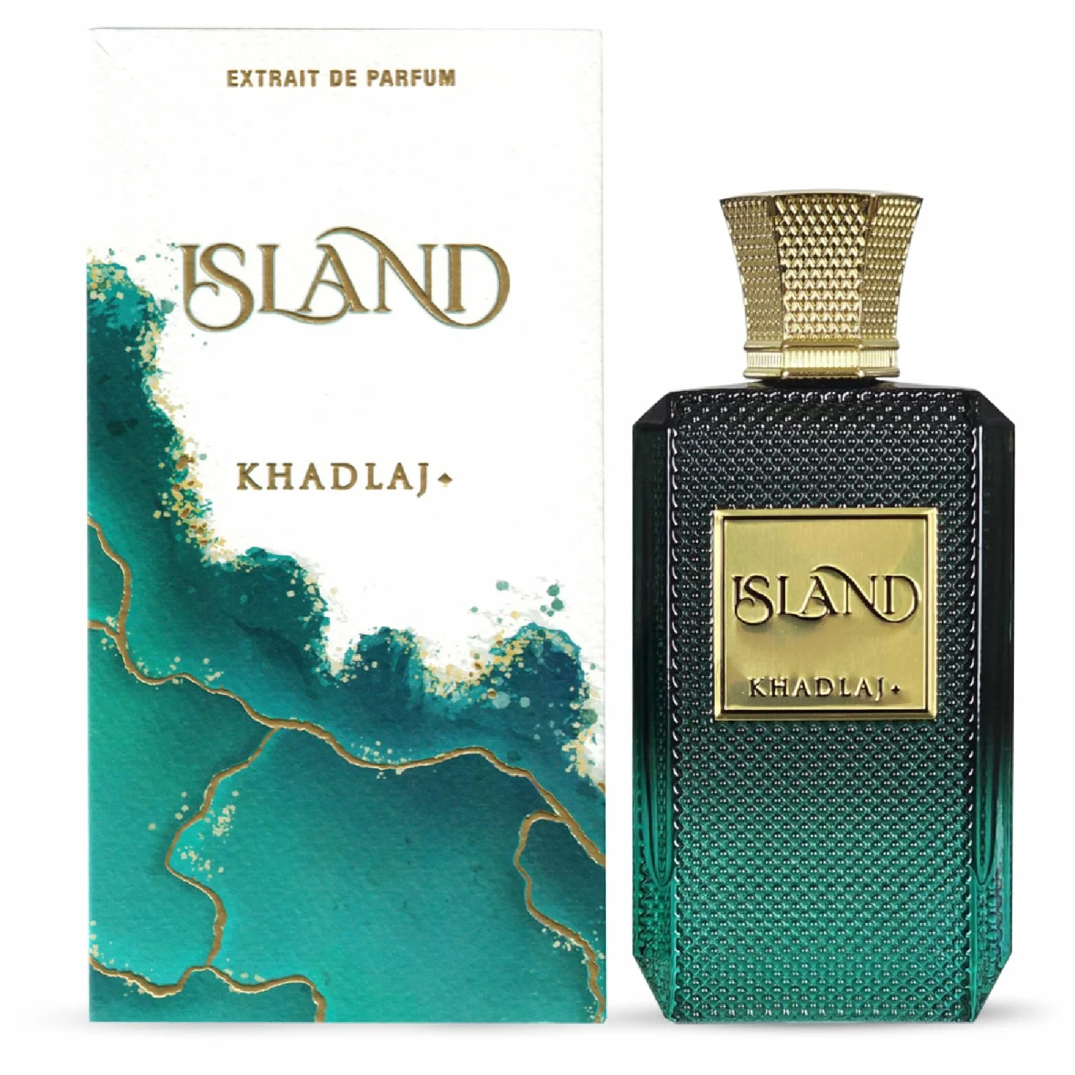Khadlaj Island Extrait Parfum Spray dla mężczyzn, 3,4 uncji