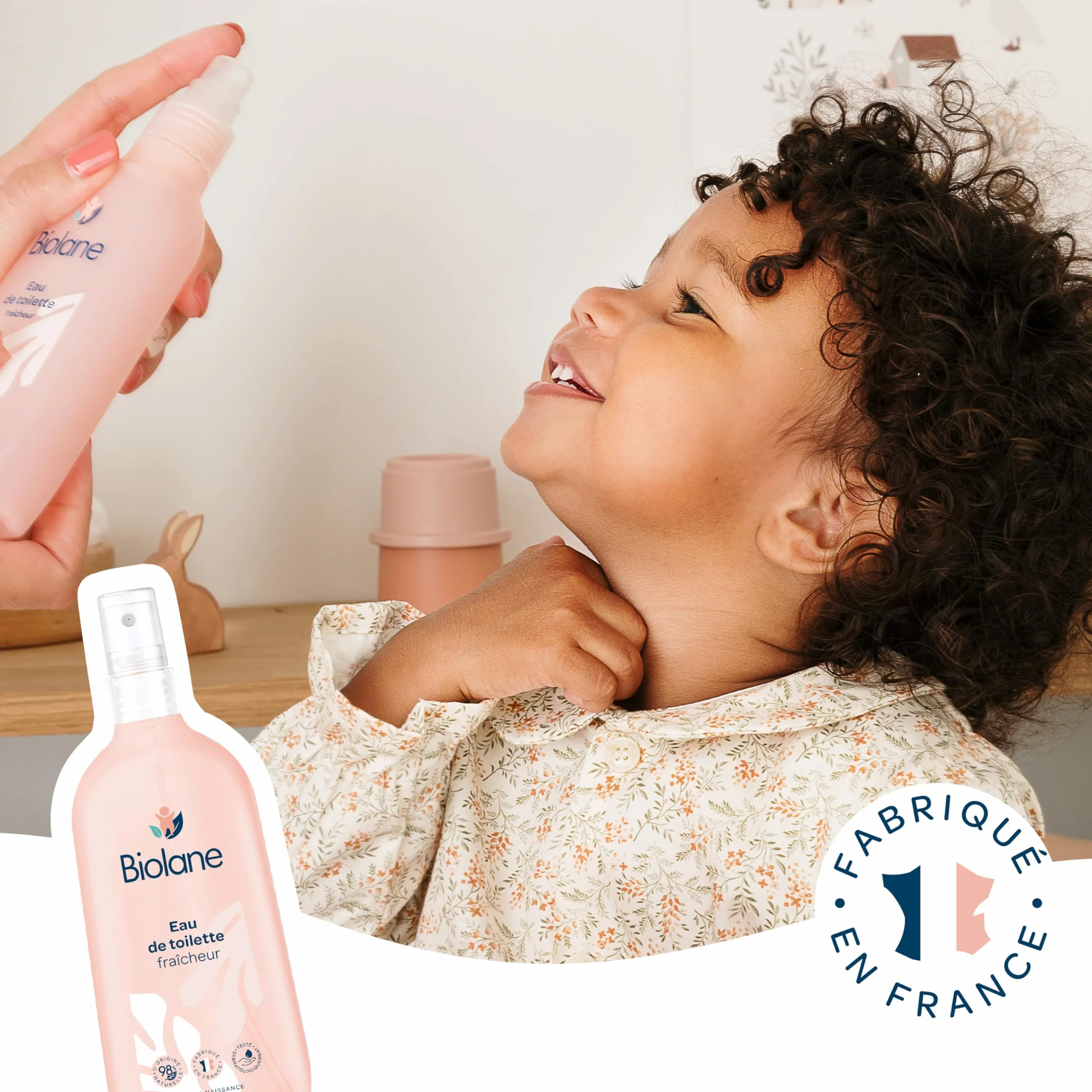 BIOLANE Woda toaletowa dla niemowląt Fresh 200 ml Francja