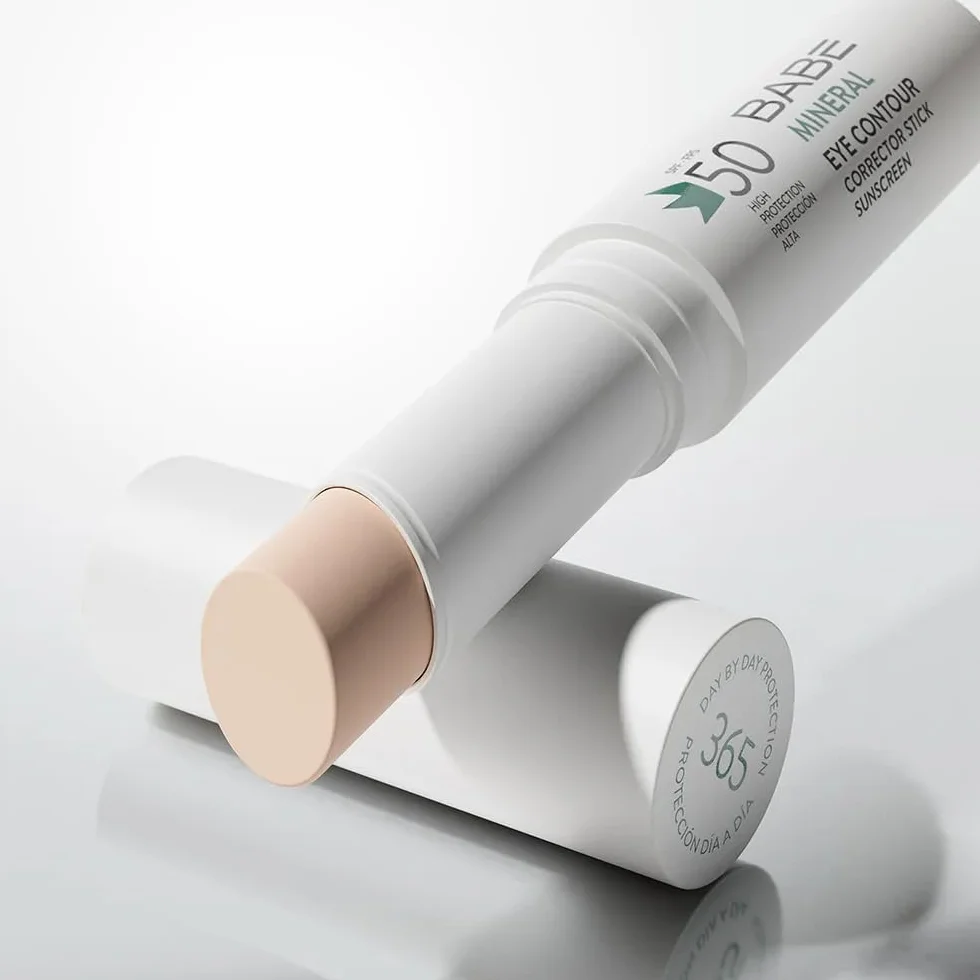 Mineral Eye Contour SPF50 Fotoprotektor konturów oczu Filtry Słoneczne 100% Minerały Skóra wrażliwa