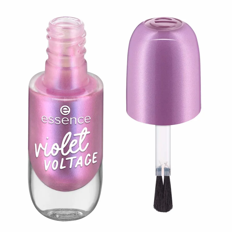 essence Żelowy lakier do paznokci., długotrwały, wyraźny wynik, szybkoschnący, błyszczący, mieniący się (8ml)