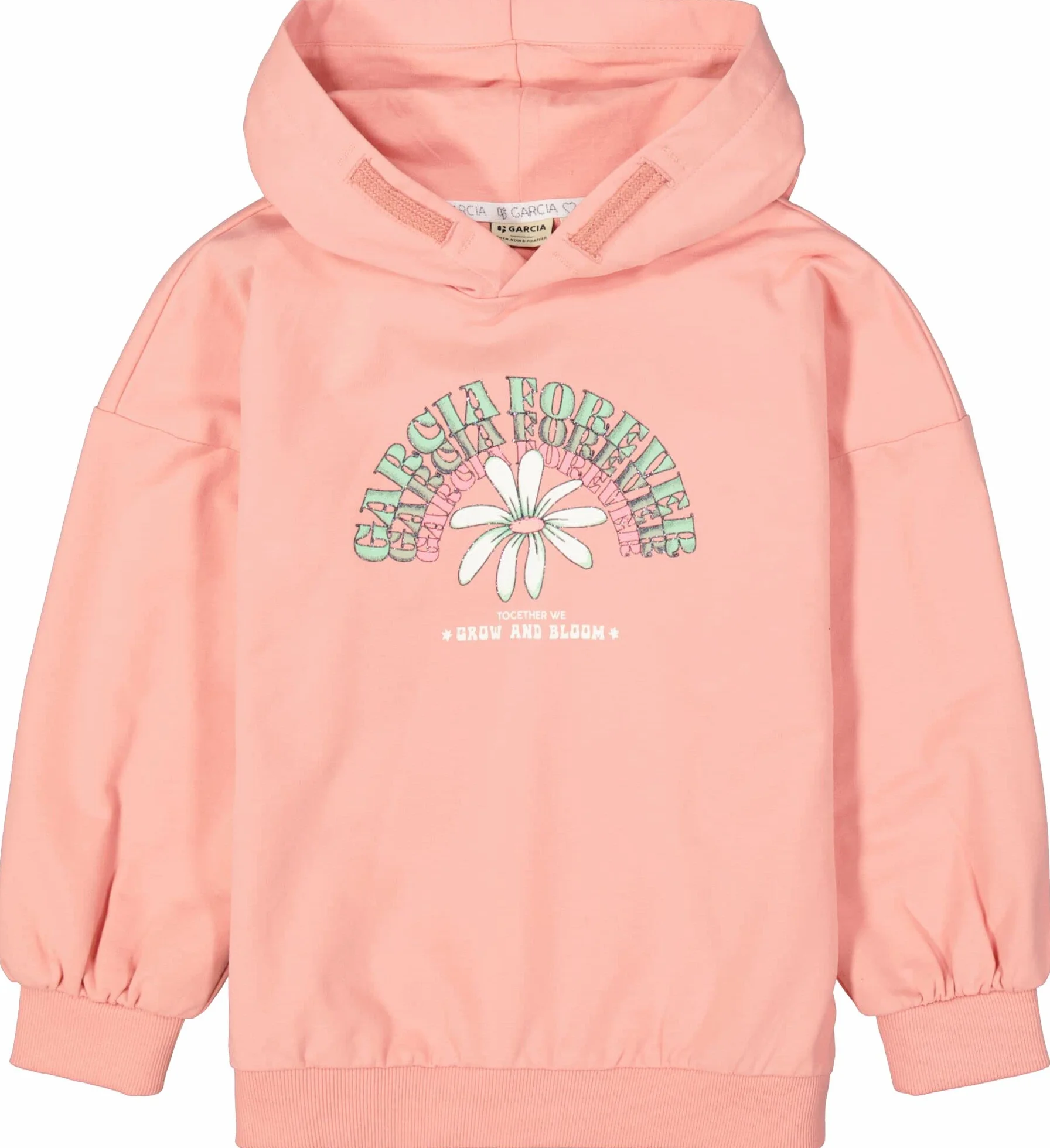 Garcia Kids Dziewczęca bluza, Candy pink, 104/110, Candy Pink, 104 cm